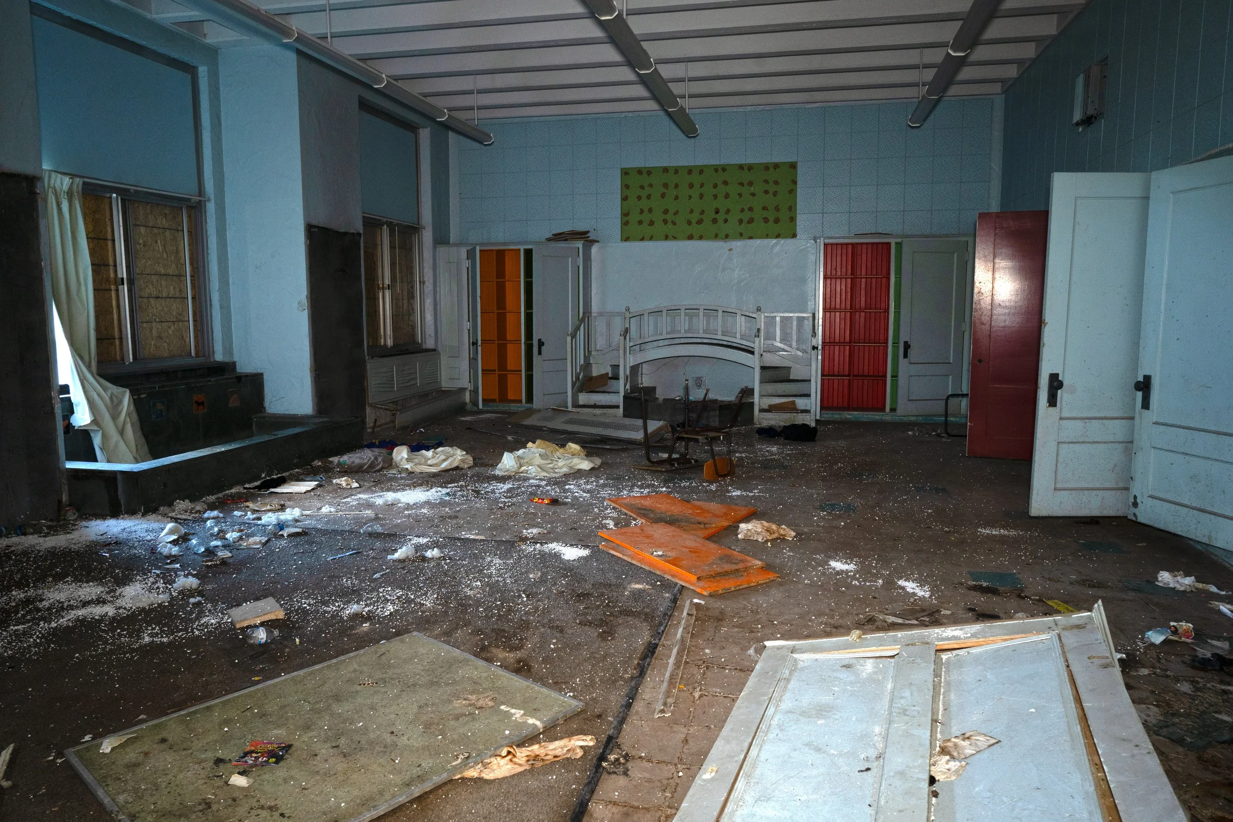 Most likely the kindergarten room