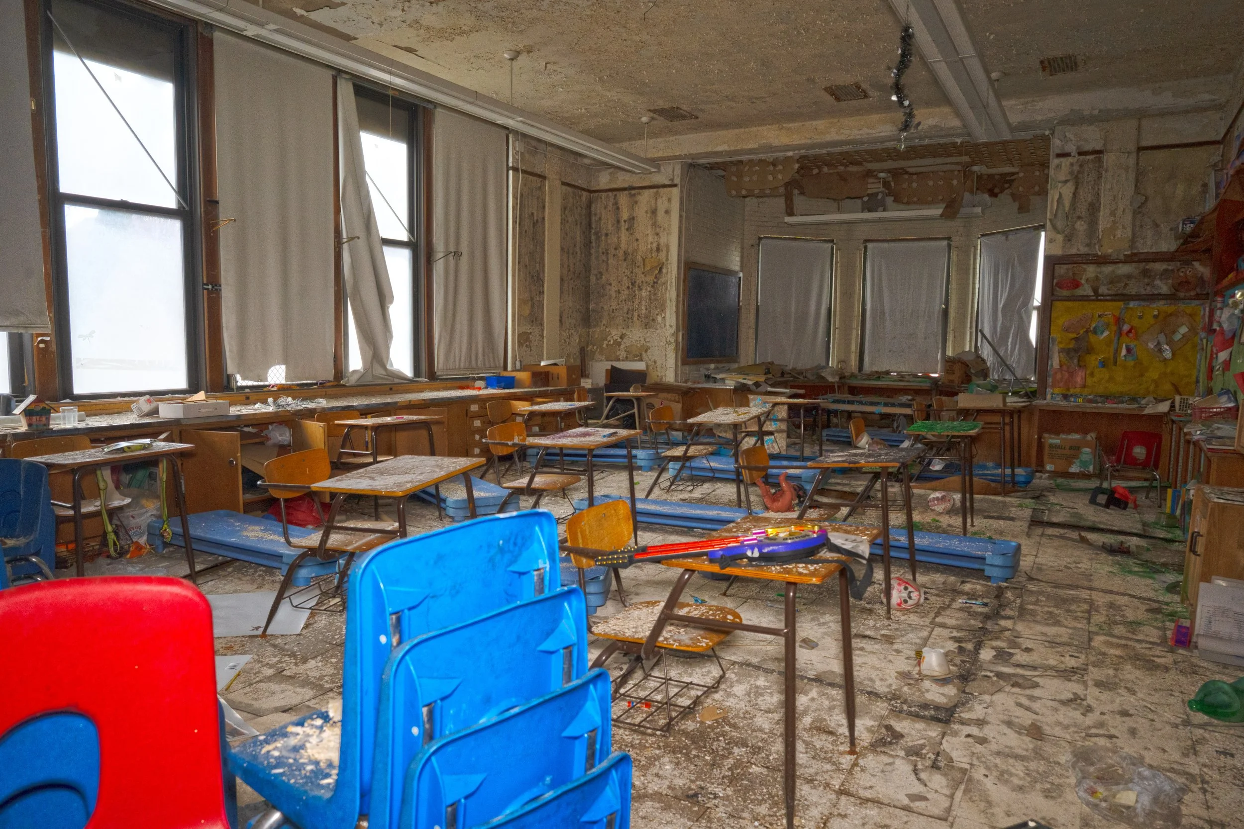A 1st floor classroom