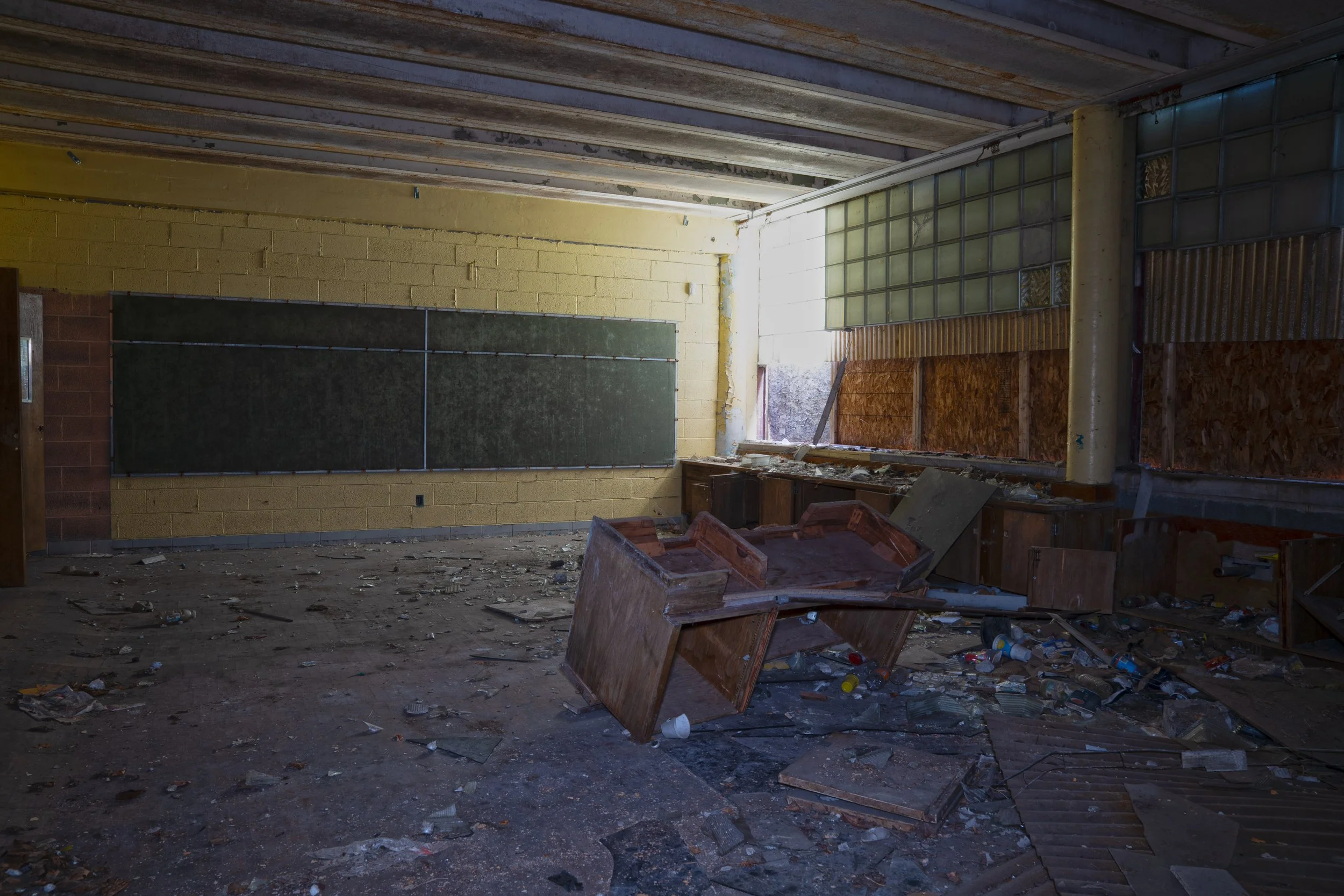 1st floor classroom in 1954 addition 