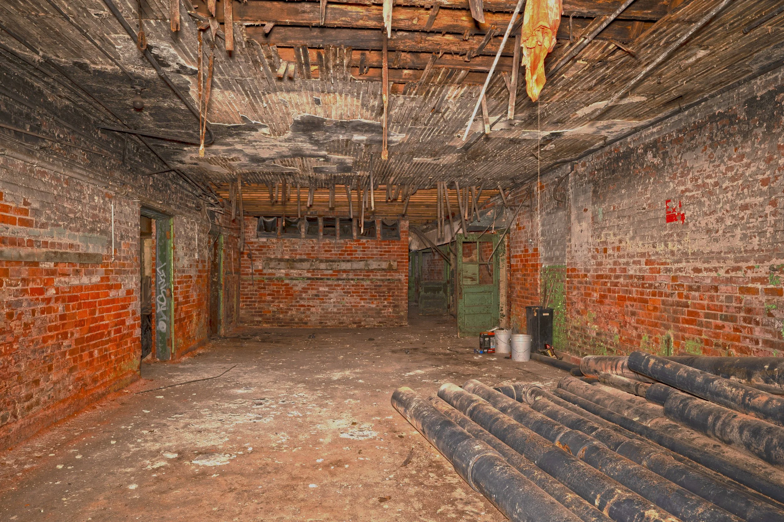 Basement corridor shot 1