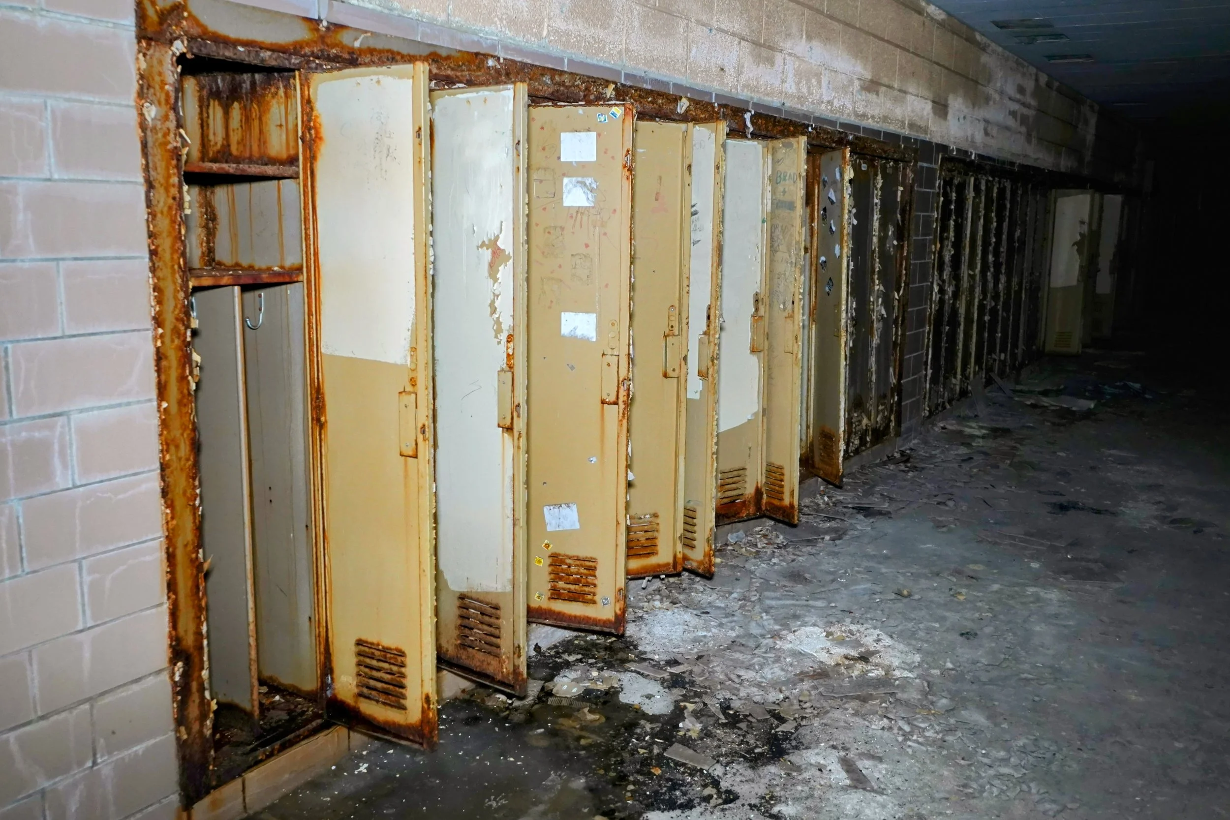 Many Lockers remain in place