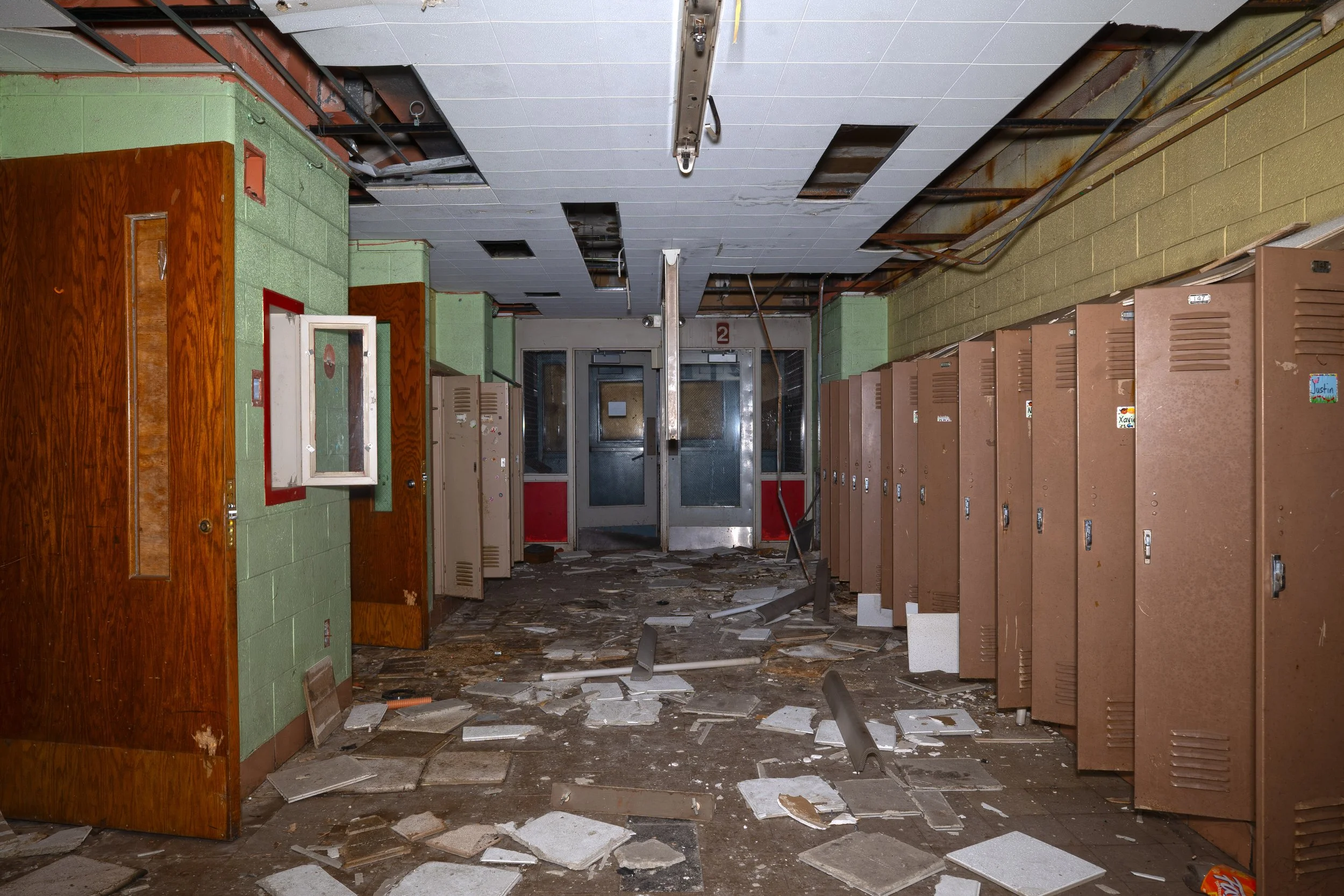 Common area corridor in Campbell shot 4 (Entrance 2)