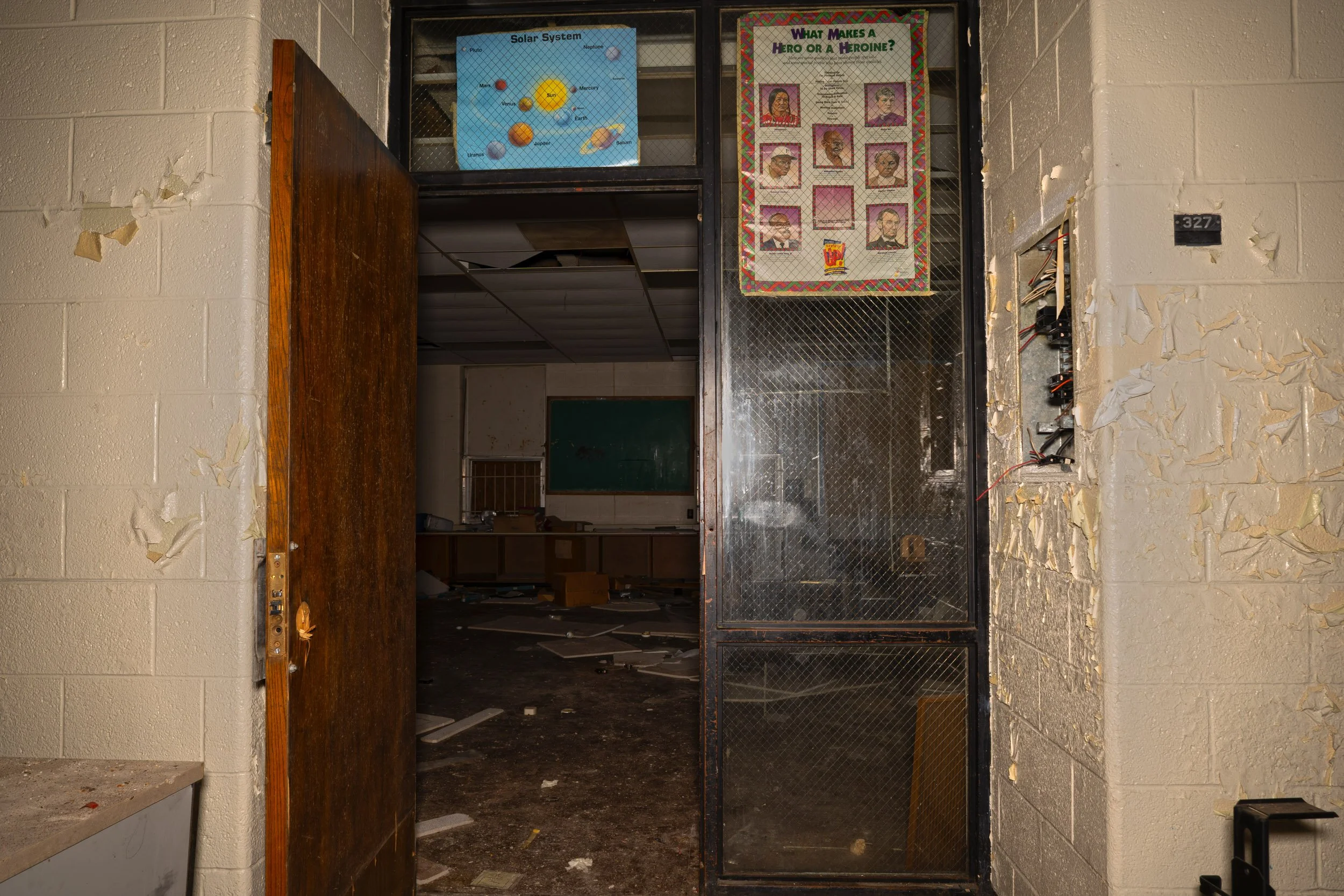 bigger classroom on the 3rd floor