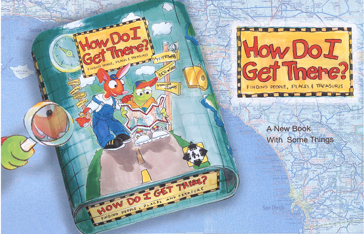 Marker Concept: How Do I Get There? 
The first hand-drawn concept exploring how children navigate maps, cities, and landmarks through curiosity and discovery.