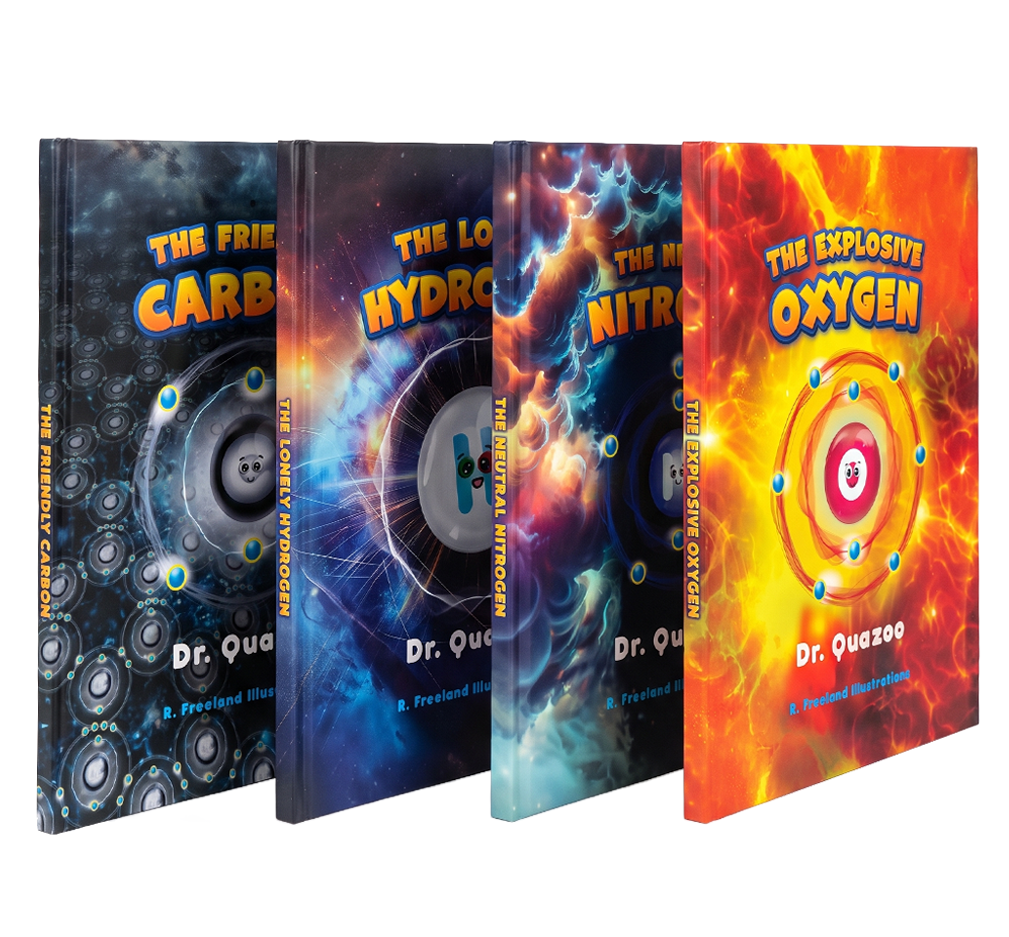 Dr. Quazoo Illustrated Science Book Series