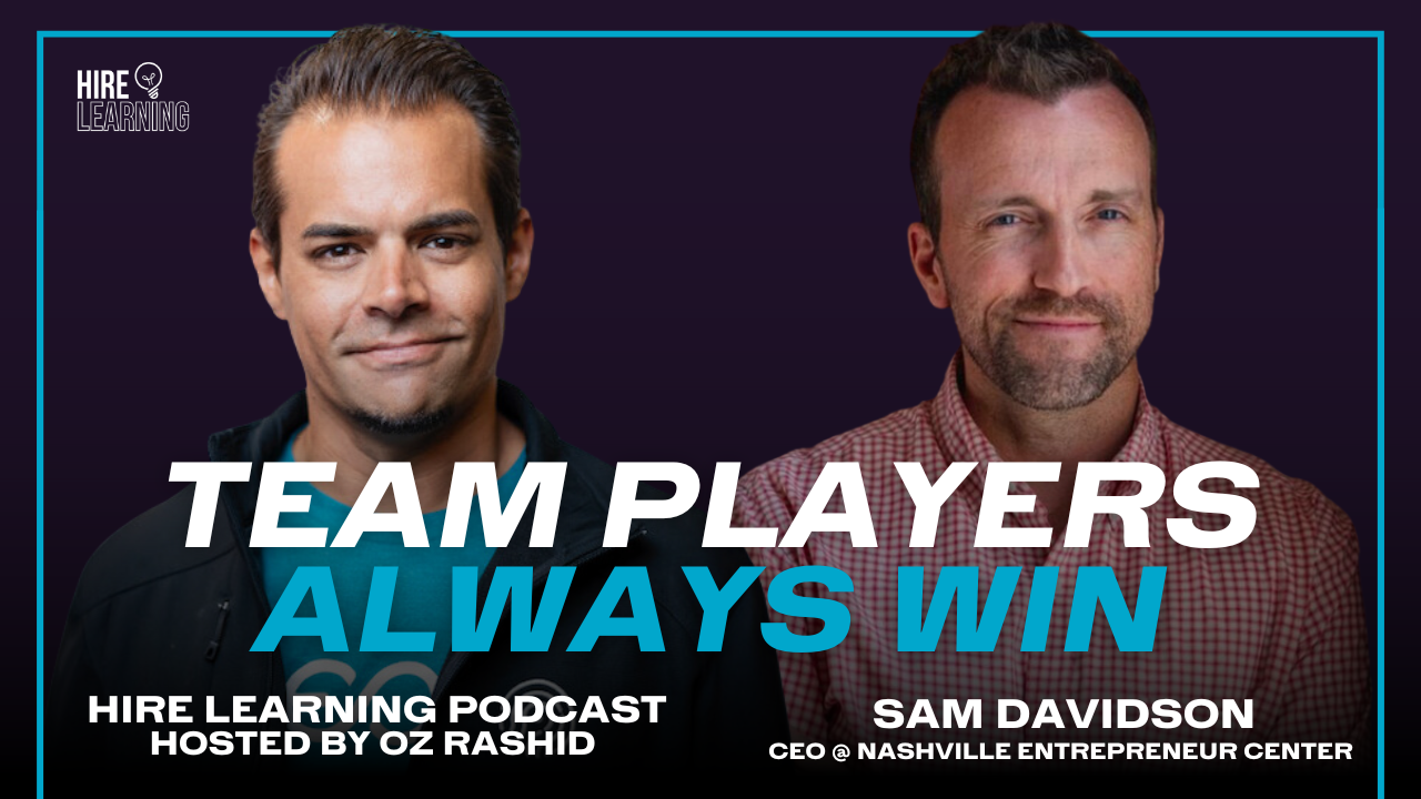 Promotional Image for the Hire Learning Podcast