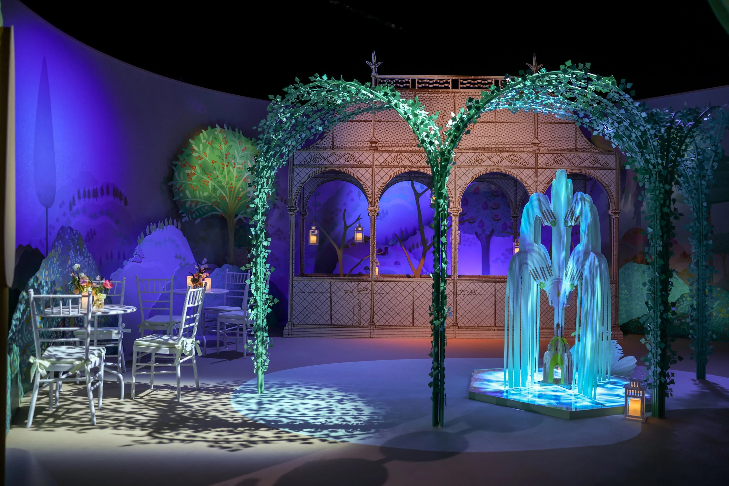 Van Cleef & Arpels Imaginary Garden Setup.jpg
