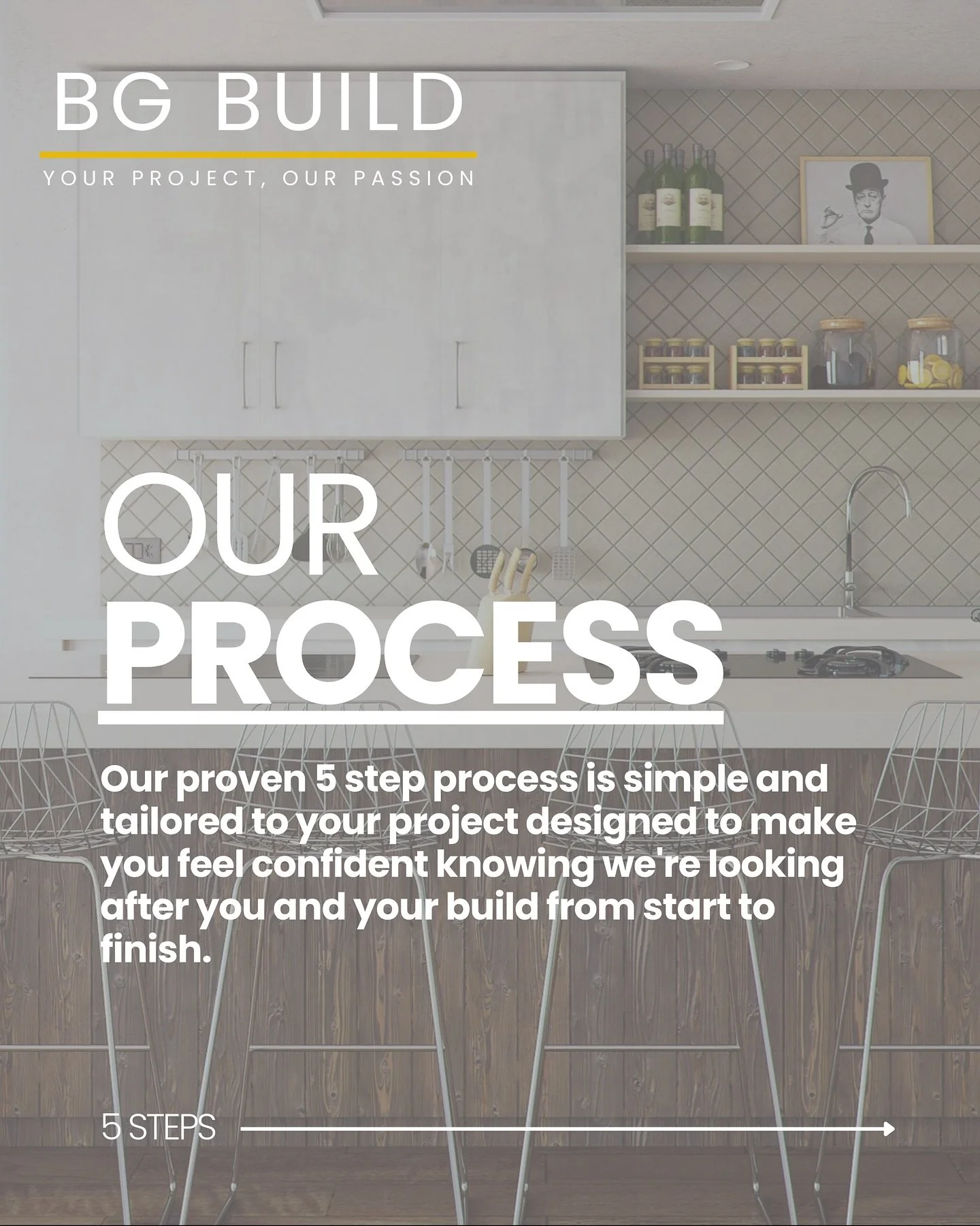 ✨ Building with confidence starts here ✨

Heres our 5 step process that&rsquo;s simple, clear and tailored to your project. From the first idea to the final handover, we&rsquo;re with you every step of the way so you can feel confident knowing your b
