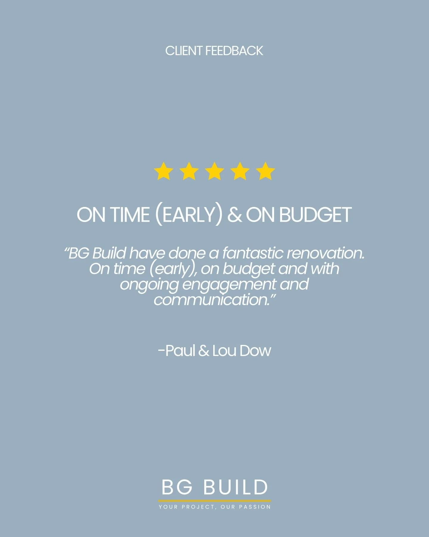 Big thanks to Paul for the kind words. We loved bringing this reno together with you! ⚒️🏡