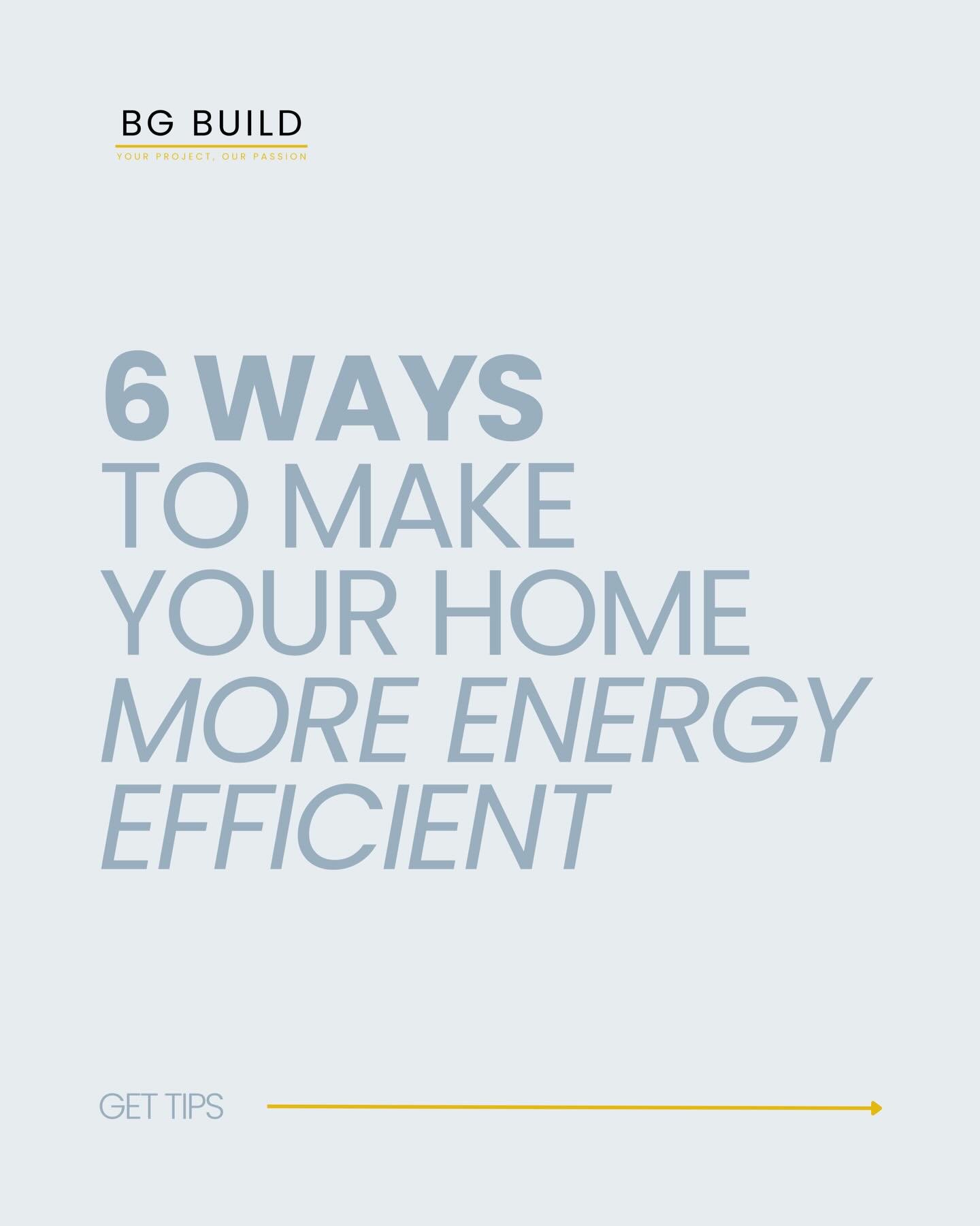 6 Ways to Make Your Home More Energy Efficient (and Save Thousands!)

Energy efficiency isn&rsquo;t just good for the environment, it keeps your home comfortable and your power bills low. Whether you&rsquo;re building a new home or renovating, these 