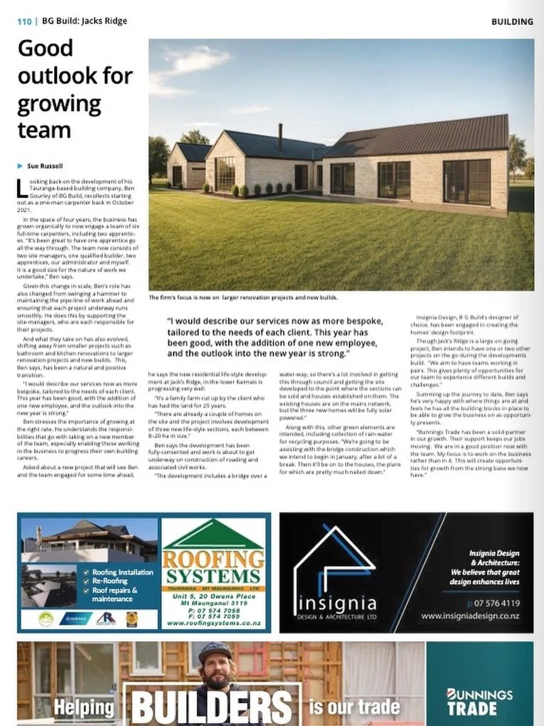 We&rsquo;re pleased to be featured in the December issue of Business North Magazine 🏗️

The article highlights one of the many exciting projects we are working on this year.

Appreciate the recognition and support from our team, clients and partners