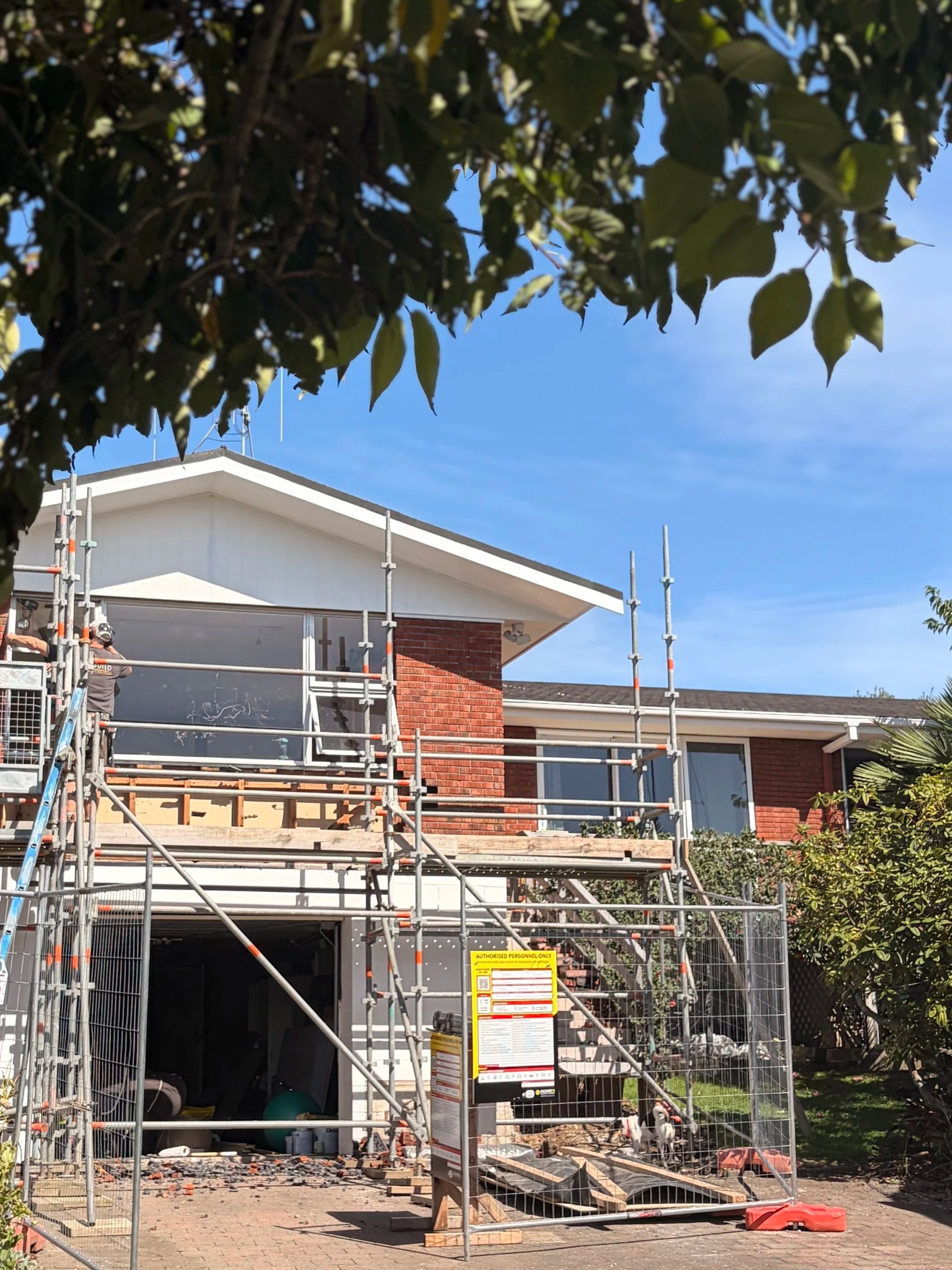 Tauranga Renovation, Second Level Decking & Entry Stairs