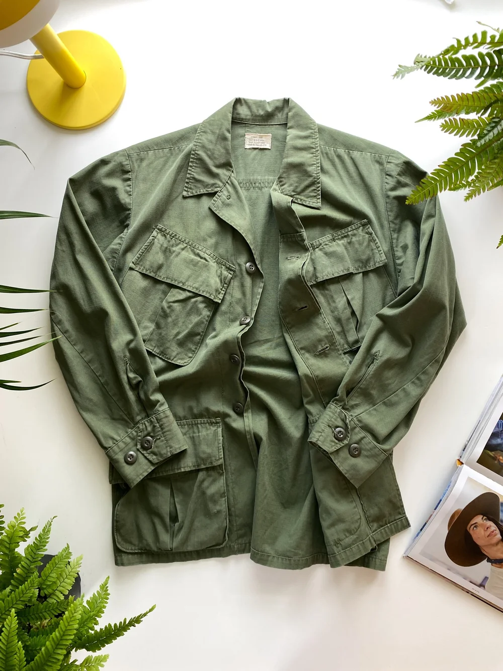 1960's Slant Pocket Jungle Jacket — Wear / Ware