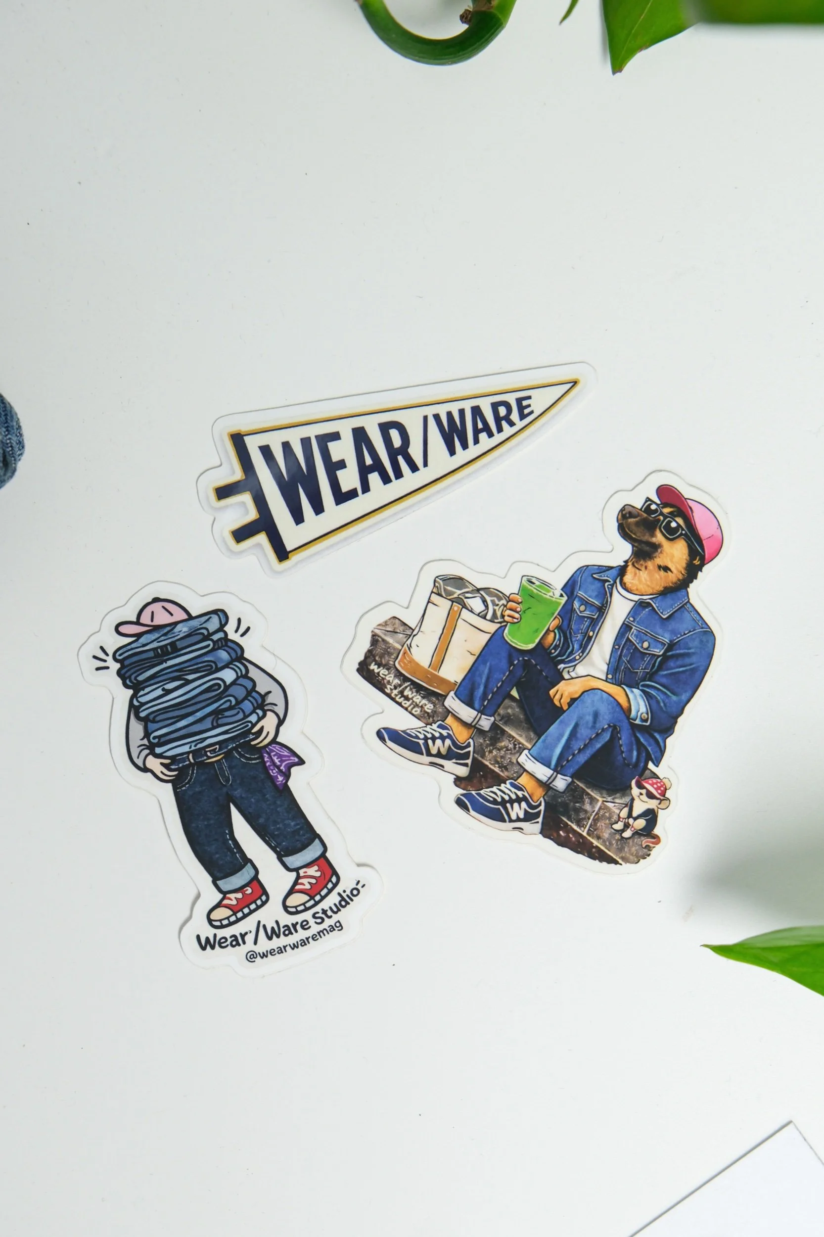 Wear/Ware Sticker 3-Pack