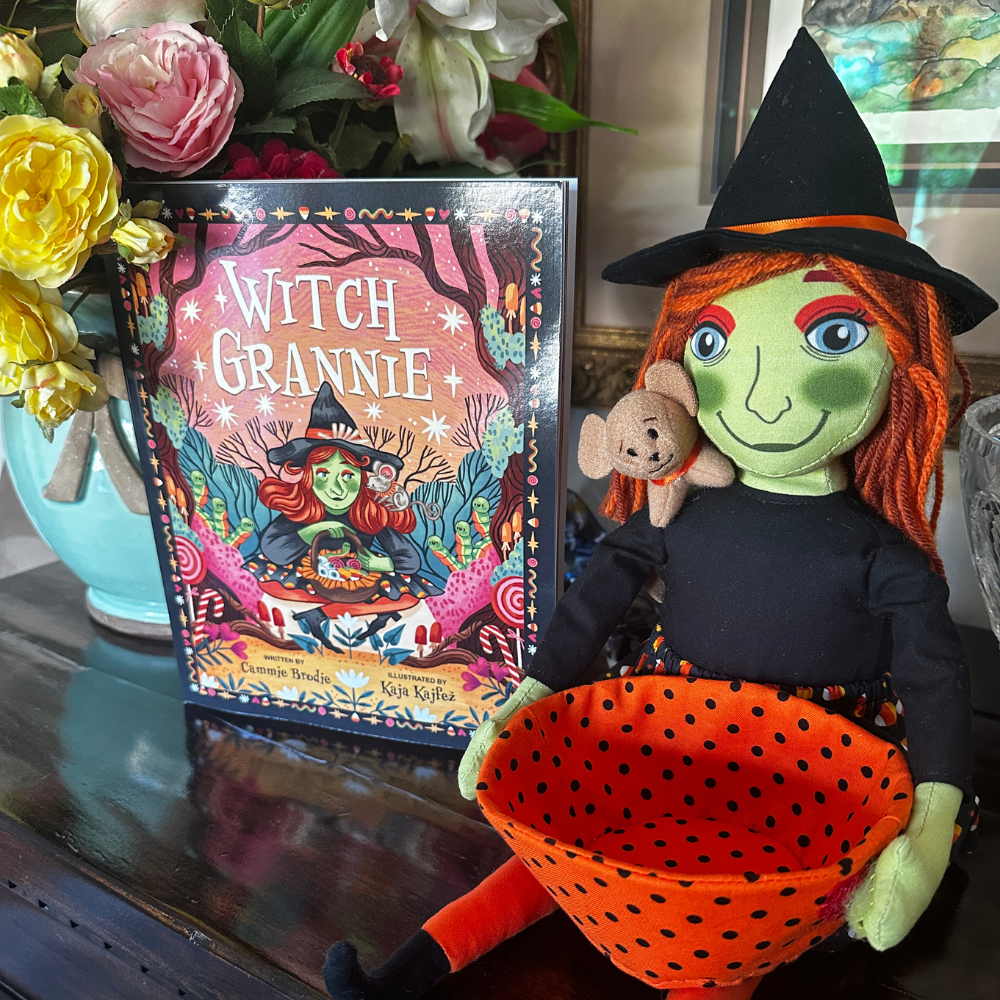Witch Grannie book and toy