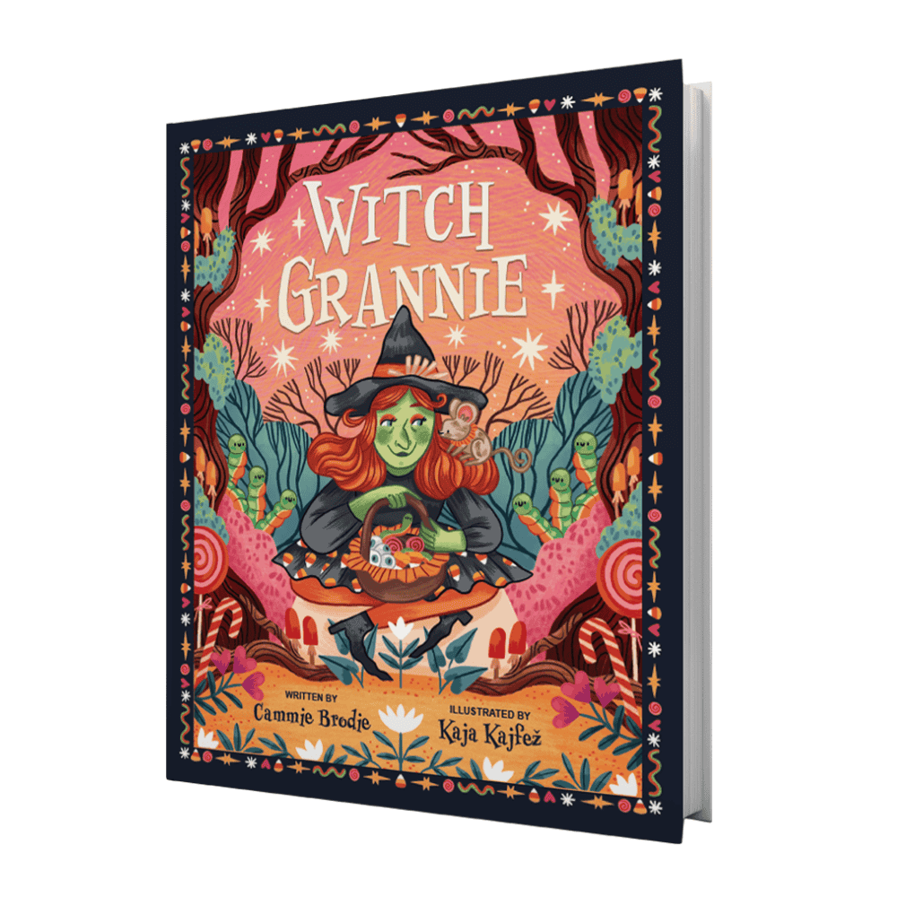 Witch Grannie book from side