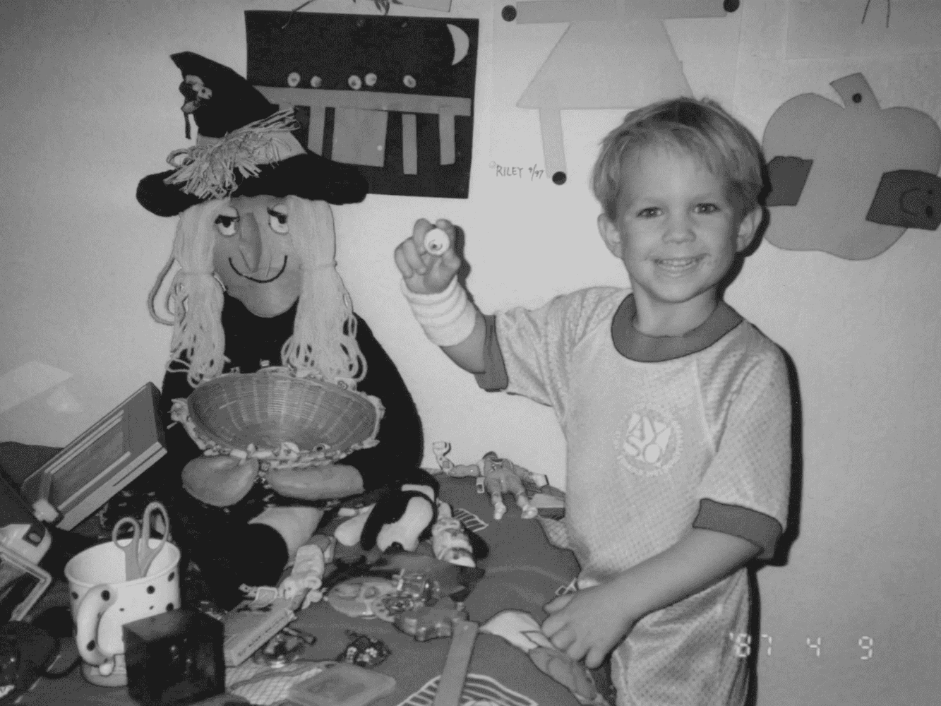 Riley and Witch Grannie