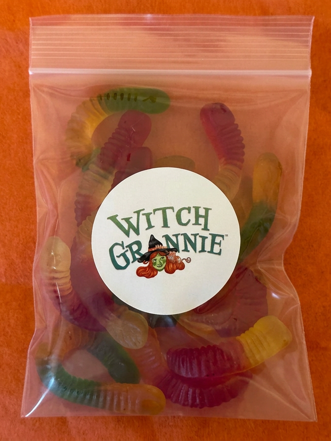 Candy Moon Gummy Worms