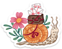 Snail Mailers Die Cut Sticker