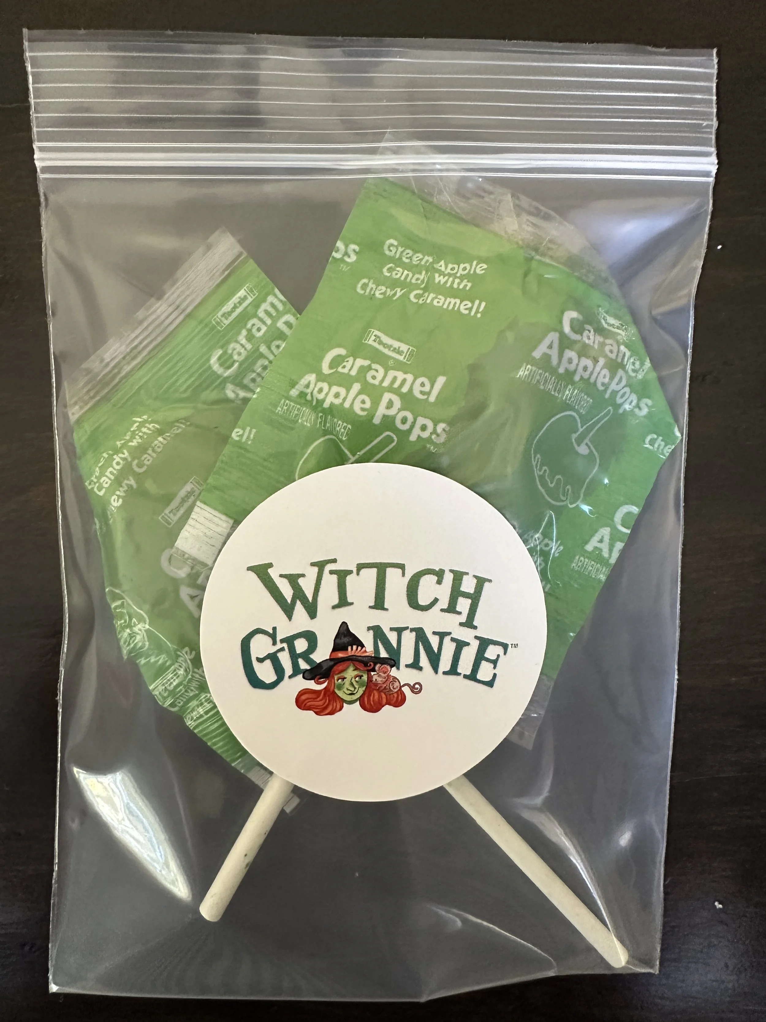 Carmel Apple Lollipops