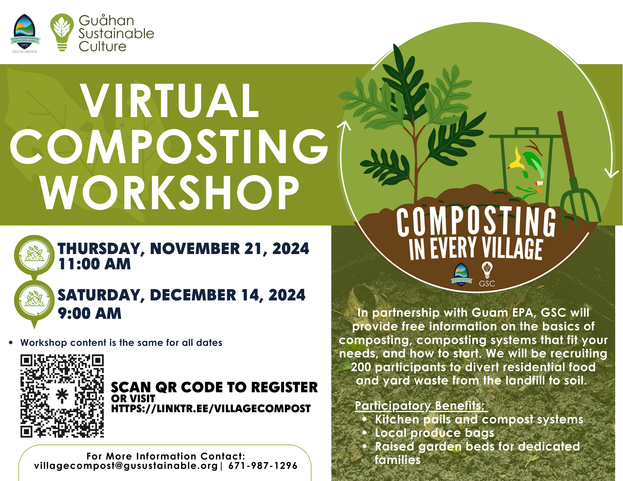Composting Workshops — Guahan Sustainable Culture