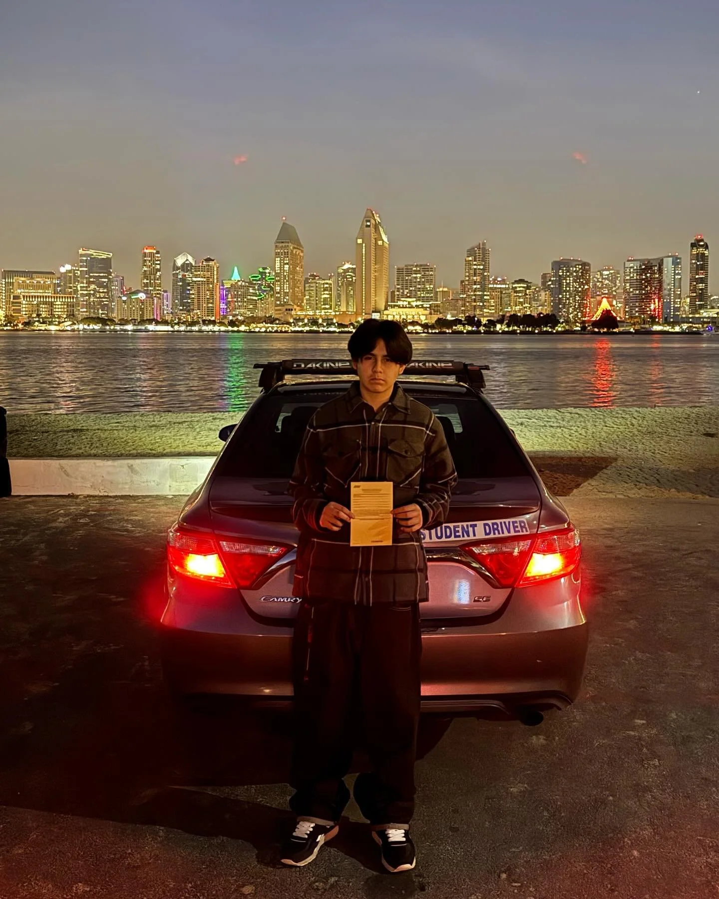 🏈🏈🌃🌆🌃🌆 Teen Behind the Wheel driving lessons complete ✅  text Audrey for lessons.