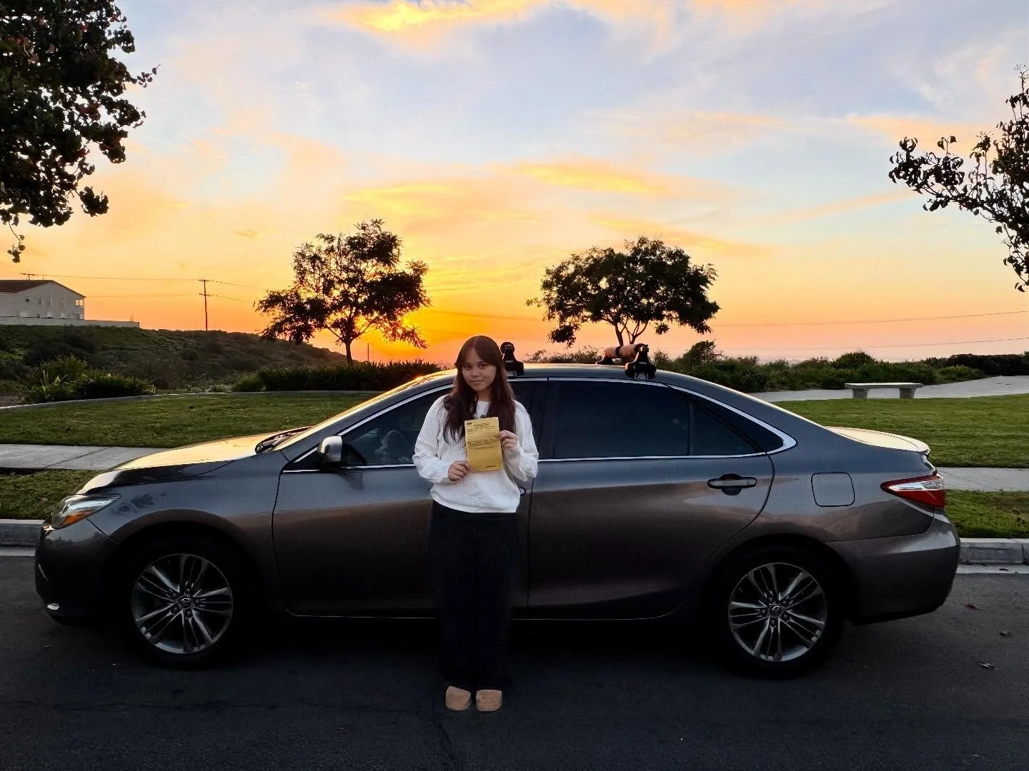 🎶🎶🎶 6 hours behind the wheel done!! #yellowcertificate #BtW if anyone needs Driving Lessons text Audrey