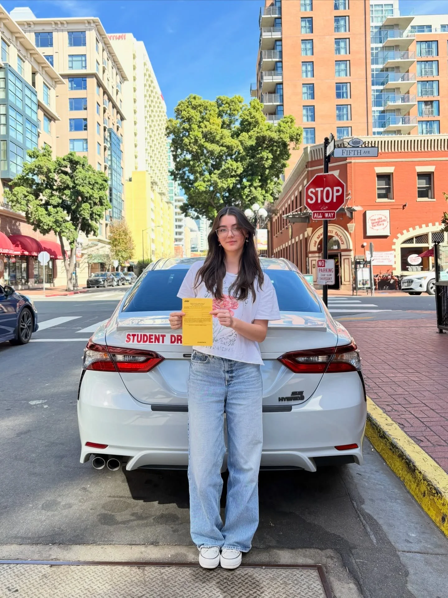 6-hours complete ✅ If anyone needs driving lessons text Noel (619) 861-4244 from @bonitadrivingschool. If you need online drivers ed use promo code: Noel for 25% off