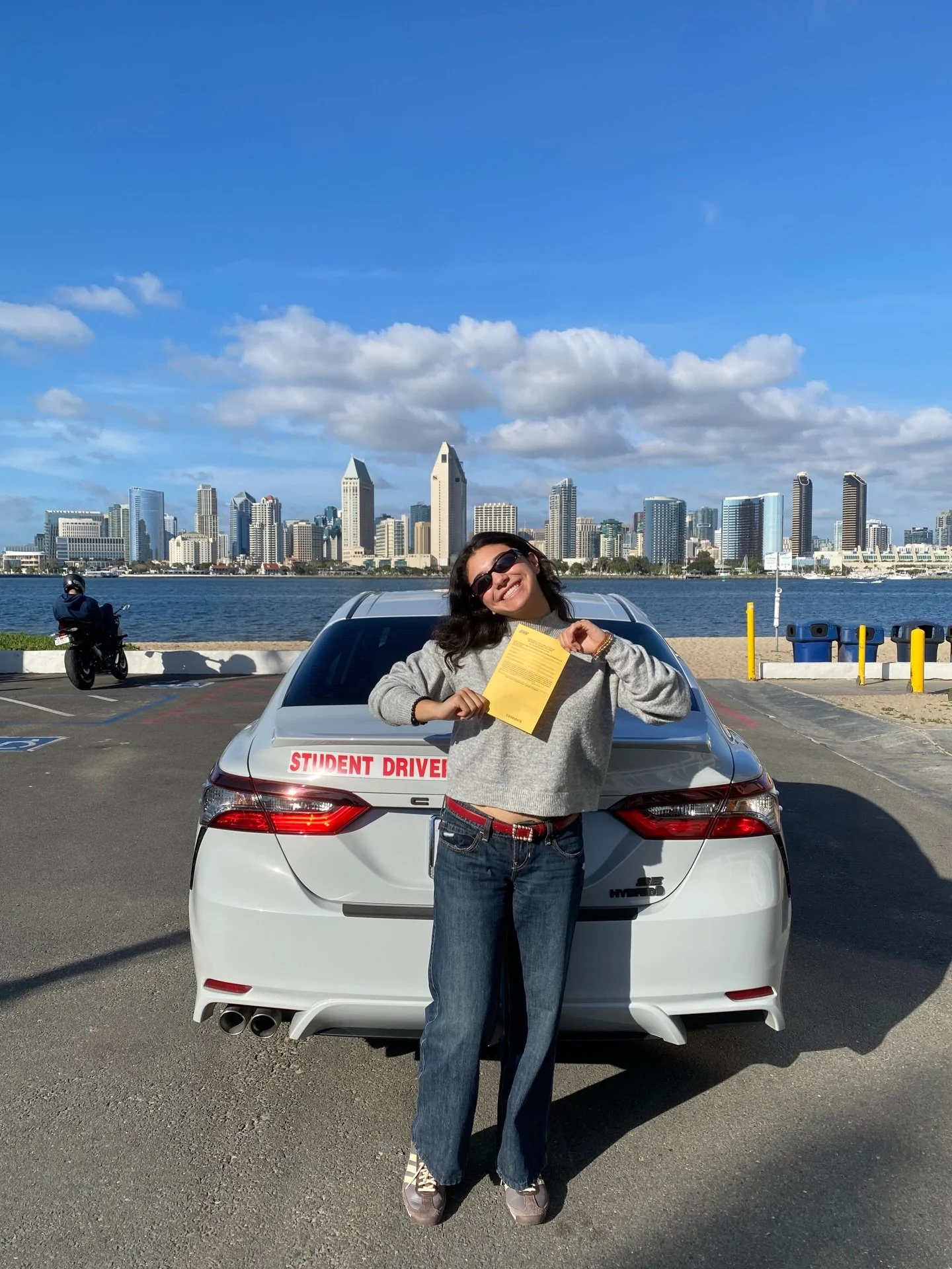 If anyone needs driving lessons text Noel (619) 861-4244 from @bonitadrivingschool. If you need online drivers ed use promo code: Noel for 25% off