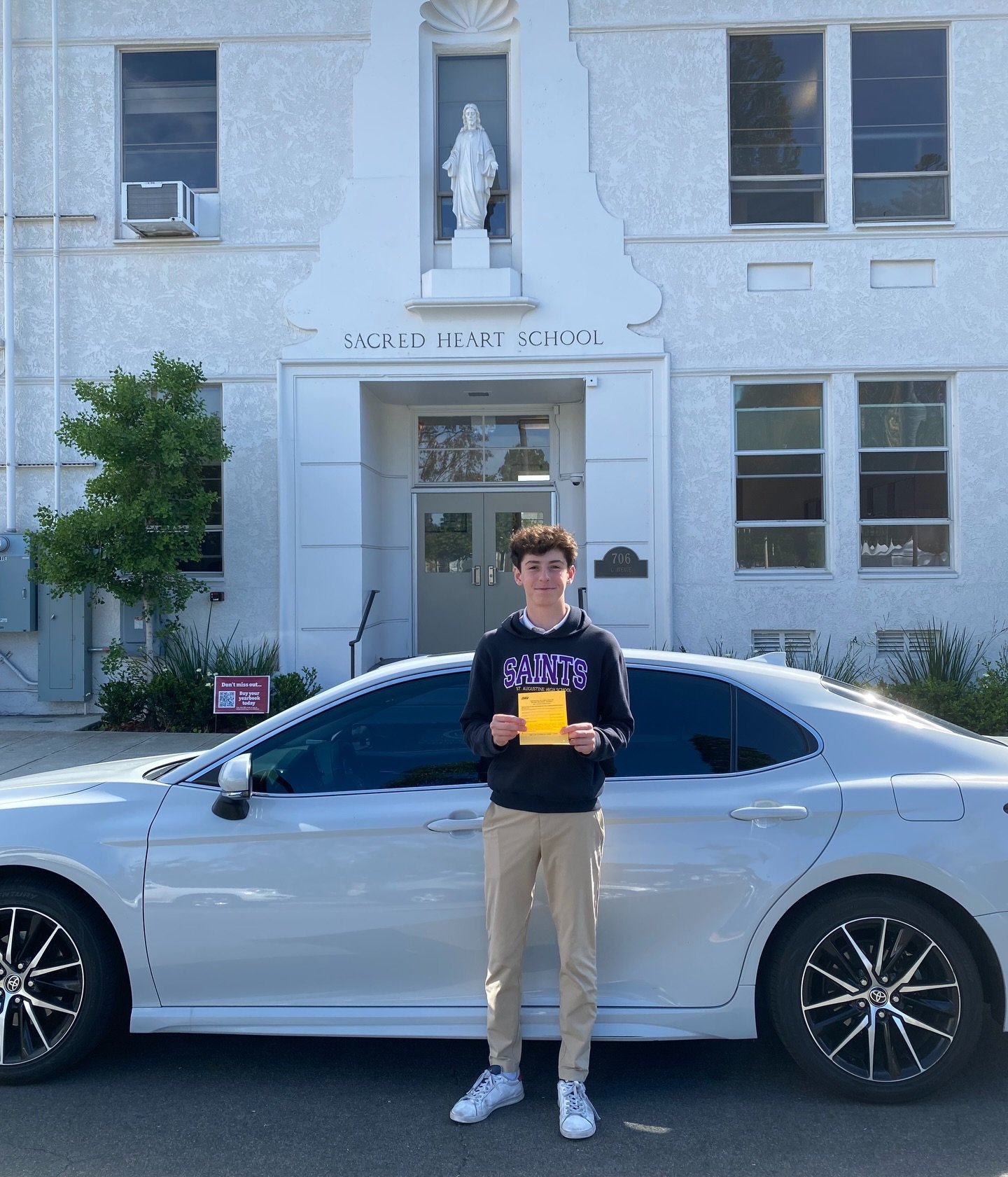6-hours complete ✅ If anyone needs driving lessons text Noel (619) 861-4244 from @bonitadrivingschool. If you need online drivers ed use promo code: Noel for 25% off