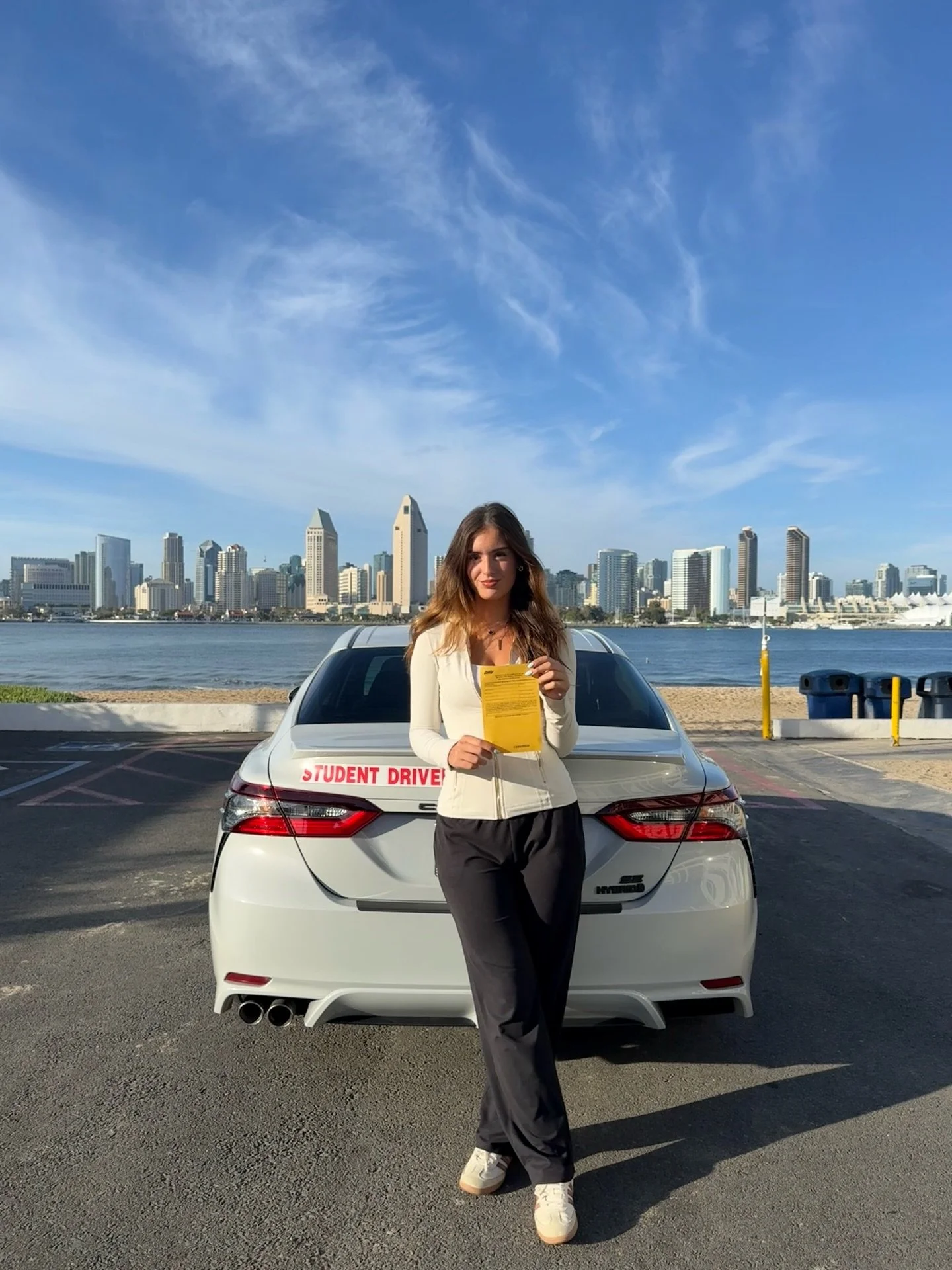 6-hours complete ✅ If anyone needs driving lessons text Noel (619) 861-4244 from @bonitadrivingschool. If you need online drivers ed use promo code: Noel for 25% off