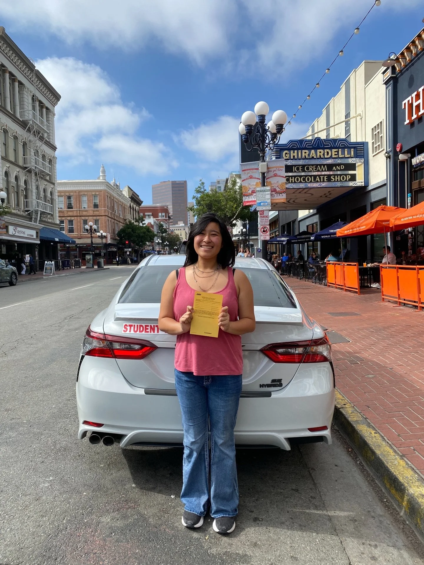 6-hours complete ✅ If anyone needs driving lessons text Noel (619) 861-4244 from @bonitadrivingschool. If you need online drivers ed use promo code: Noel for 25% off