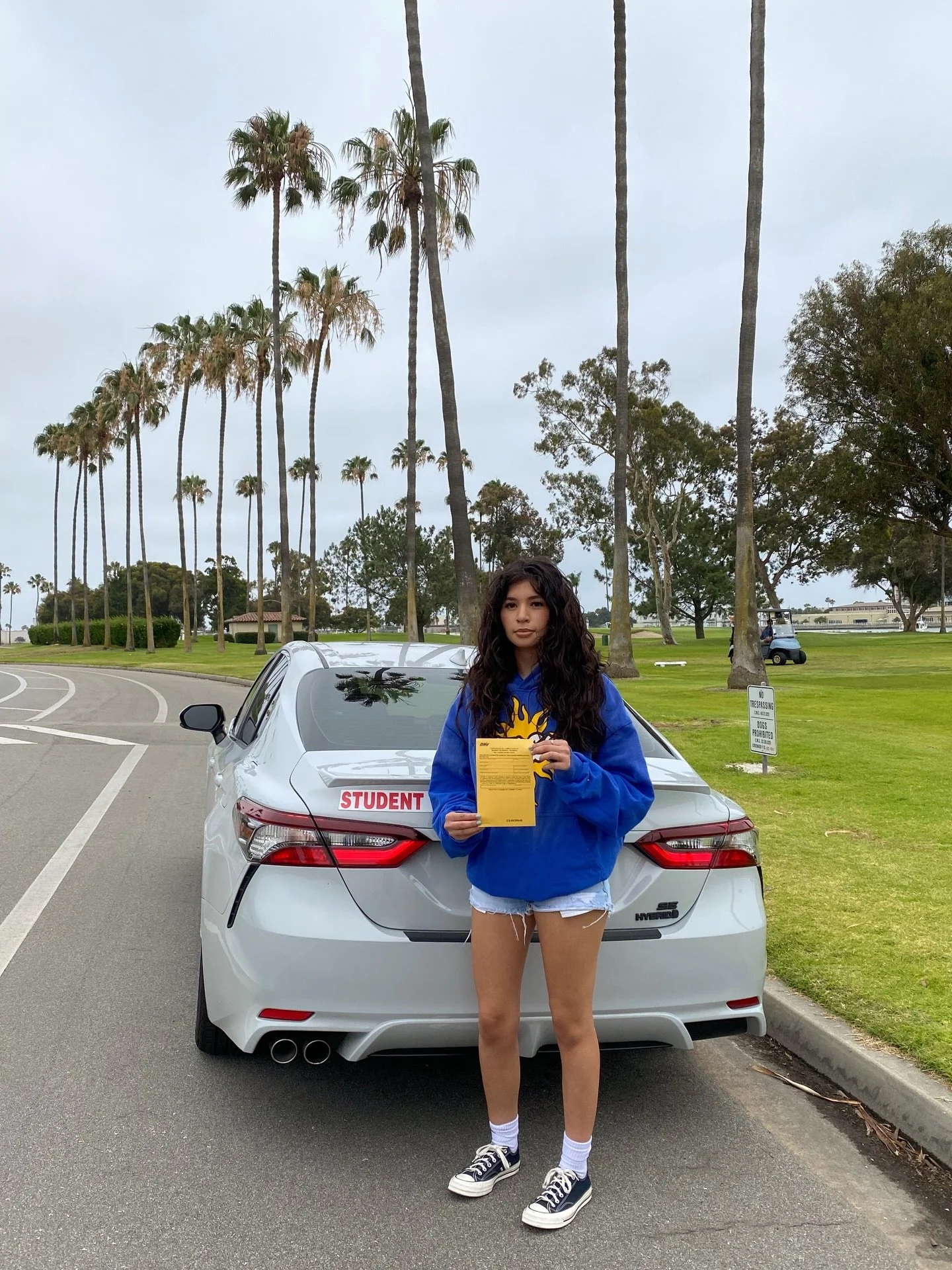 6-hours complete ✅ If anyone needs driving lessons text Noel (619) 861-4244 from @bonitadrivingschool. If you need online drivers ed use promo code: Noel for 25% off