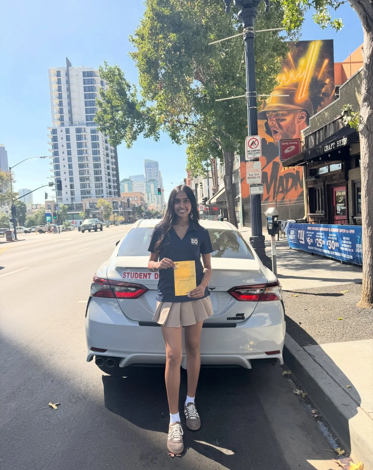6-hours complete ✅ If anyone needs driving lessons text Noel (619) 861-4244 from @bonitadrivingschool. If you need online drivers ed use promo code: Noel for 25% off