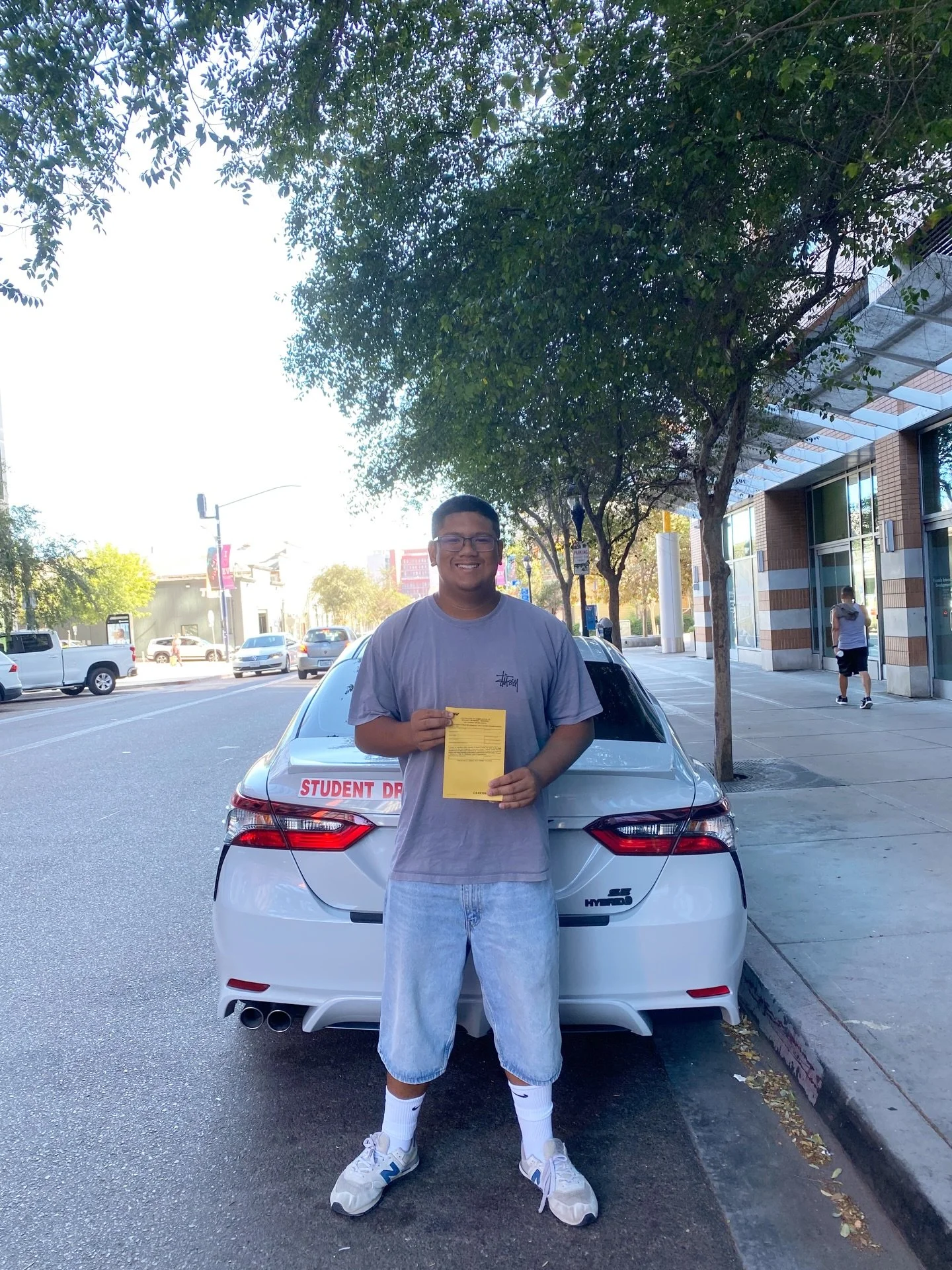6-hours complete ✅ If anyone needs driving lessons text Noel (619) 861-4244 from @bonitadrivingschool. If you need online drivers ed use promo code: Noel for 25% off
