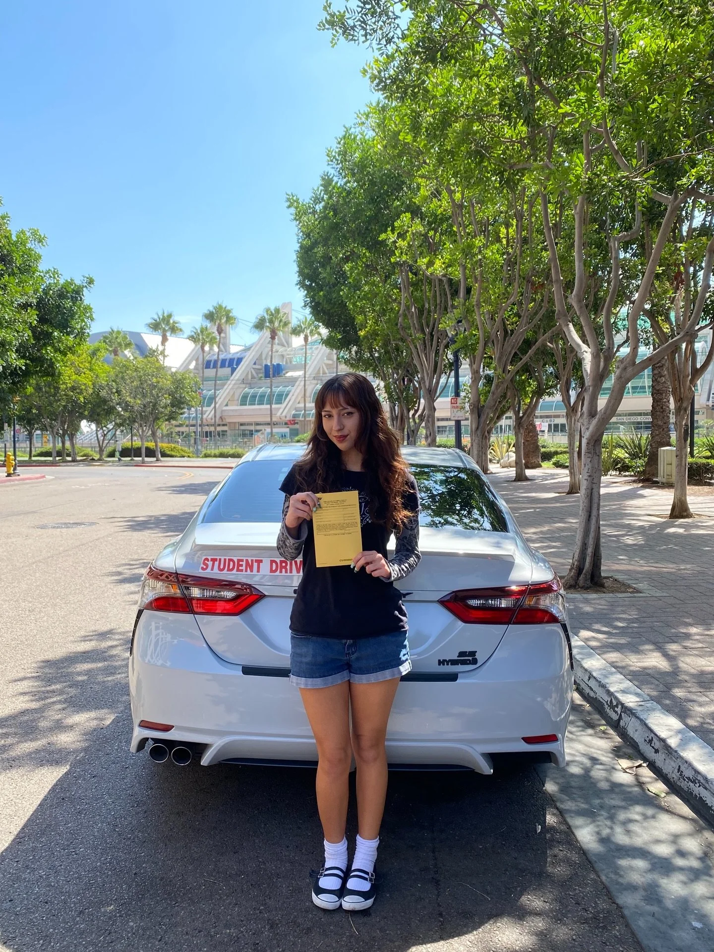 6-hours complete ✅ If anyone needs driving lessons text Noel (619) 861-4244 from @bonitadrivingschool