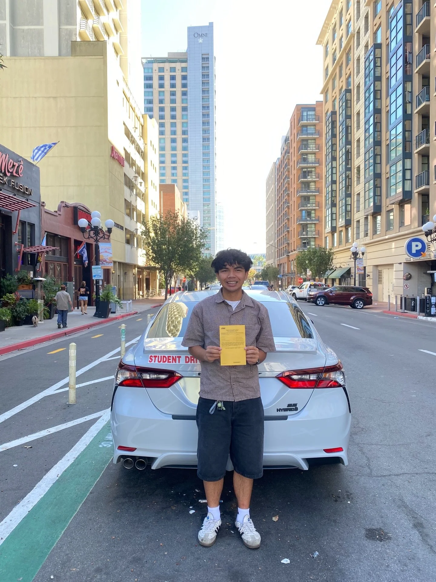 6-hours complete ✅ If anyone needs driving lessons text Noel (619) 861-4244 from @bonitadrivingschool