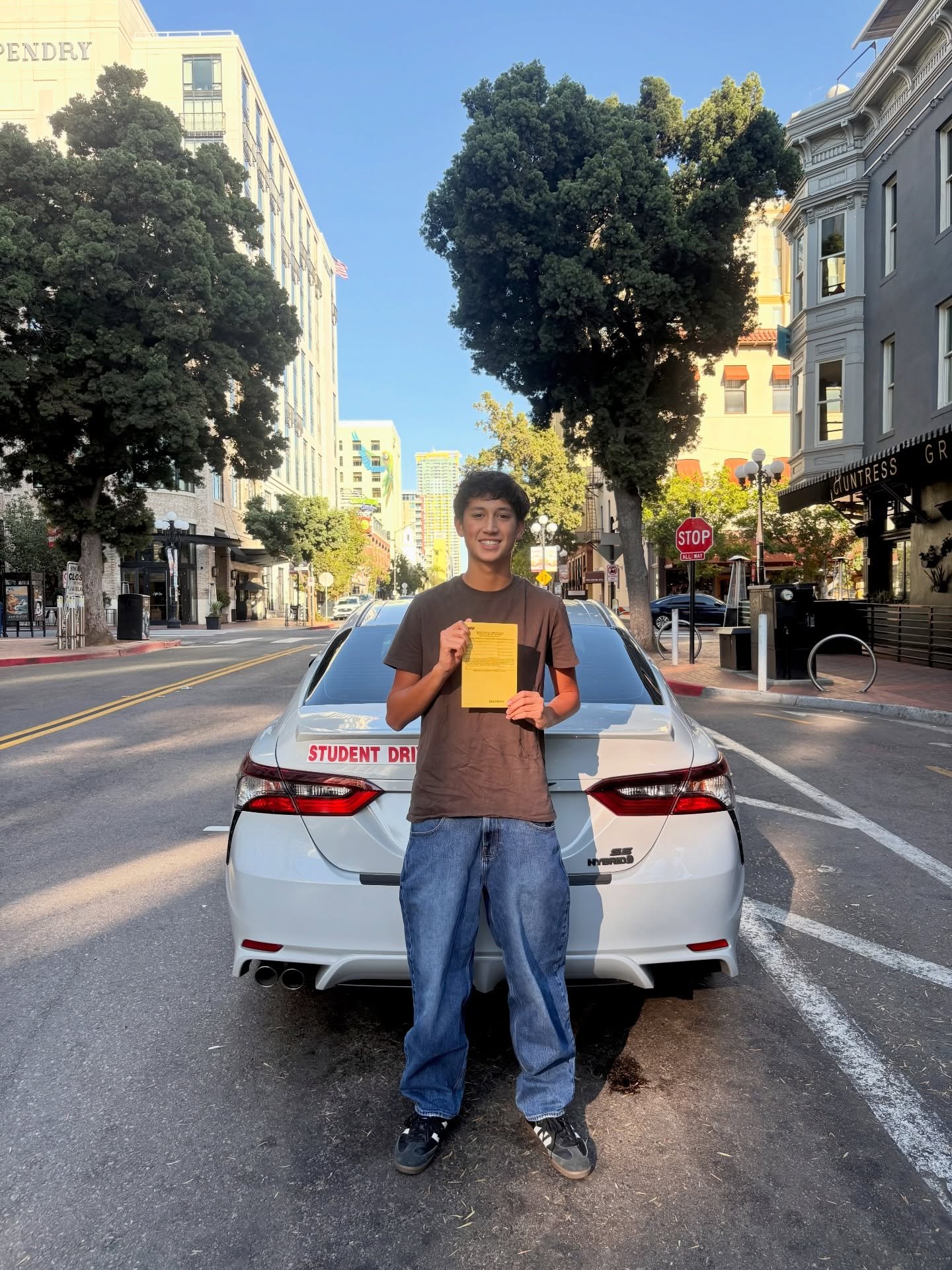 6-hours complete ✅ If anyone needs driving lessons text Noel (619) 861-4244 from @bonitadrivingschool