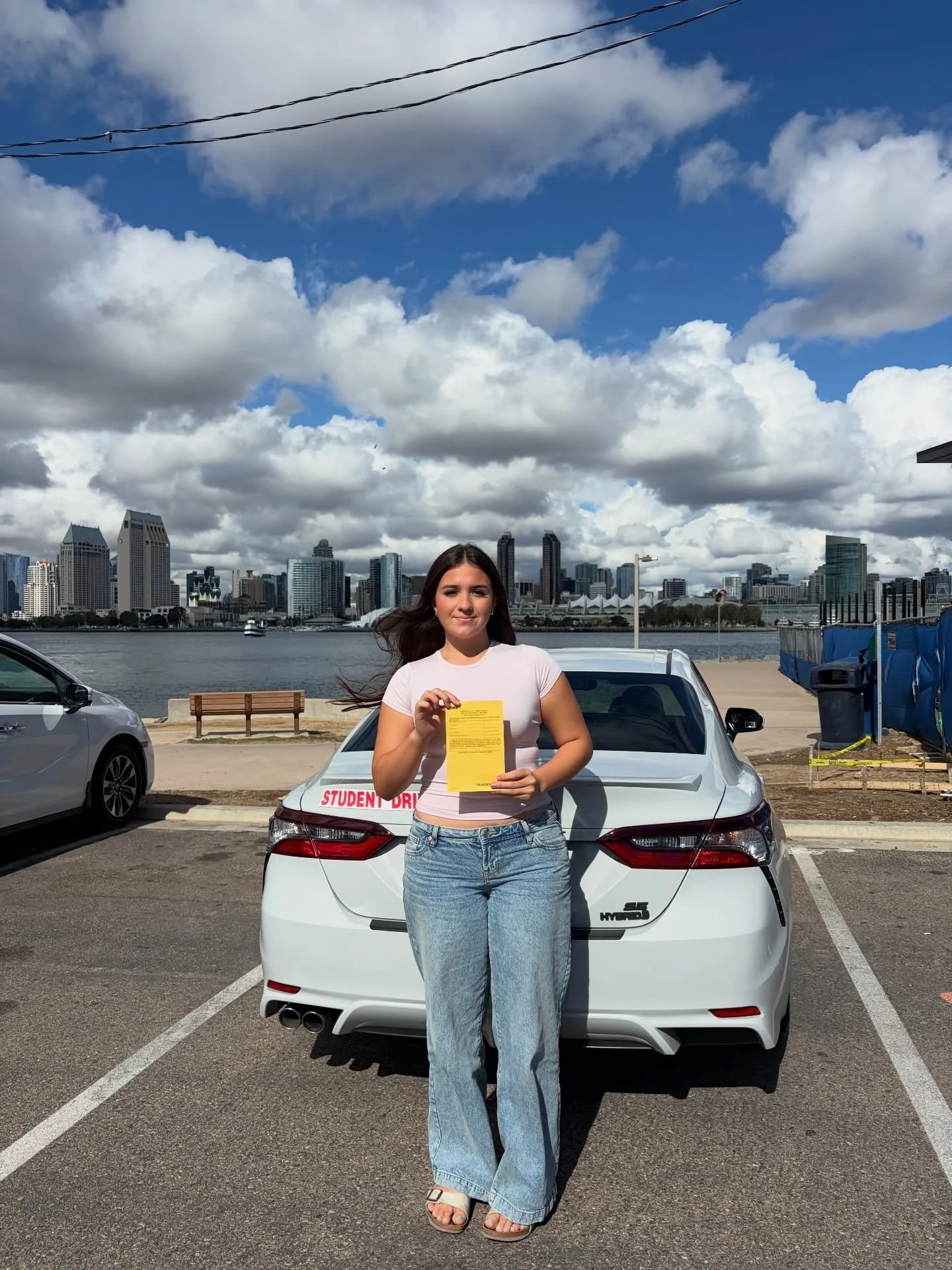 6-hours complete ✅ If anyone needs driving lessons text Noel (619) 861-4244 from @bonitadrivingschool