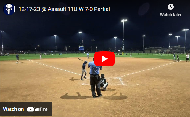 12-17-23 @ Assault 11U W 7-0 Partial