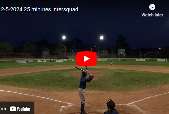 2-5-2024 25 minutes intersquad