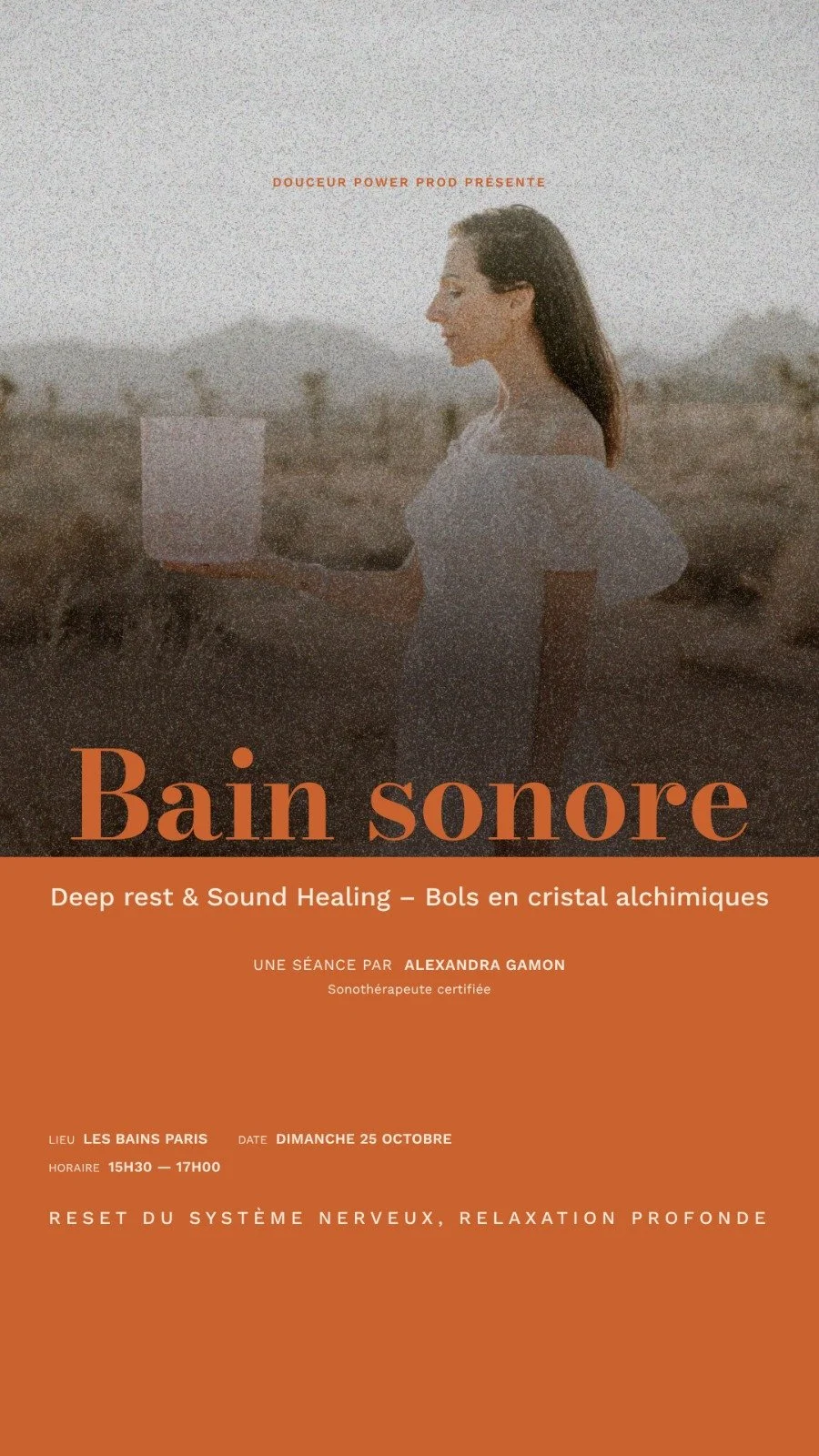 Deep Rest &amp; Sound Healing aux BAINS / 40€