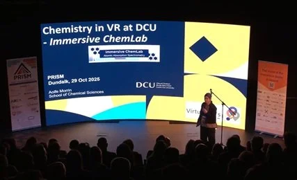 PRISM Video: Immersive Chem Lab Project – Using VR for Chemistry Education at DCU.