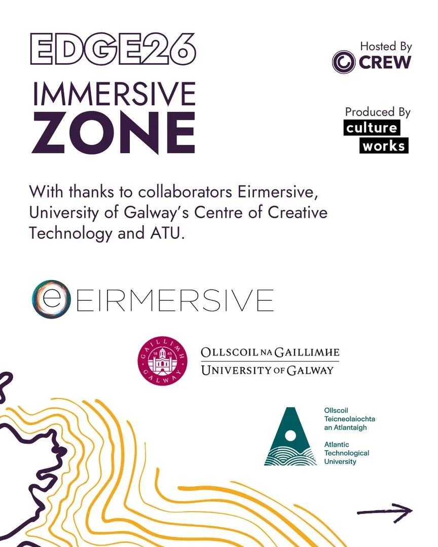 Eirmersive at EDGE26: Showcasing Ireland’s Immersive Ecosystem in Galway