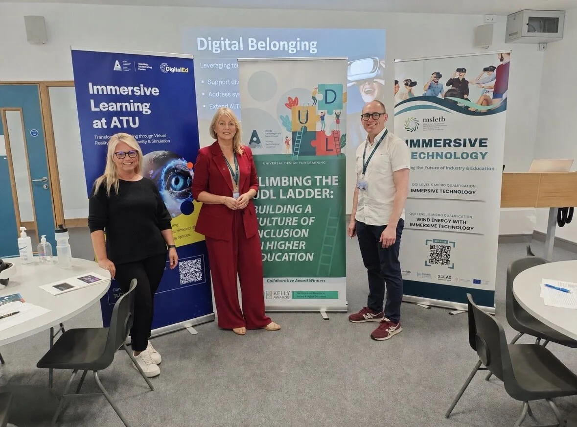 Exploring Inclusive Learning through Immersive Technologies at the ATU UDL Conference