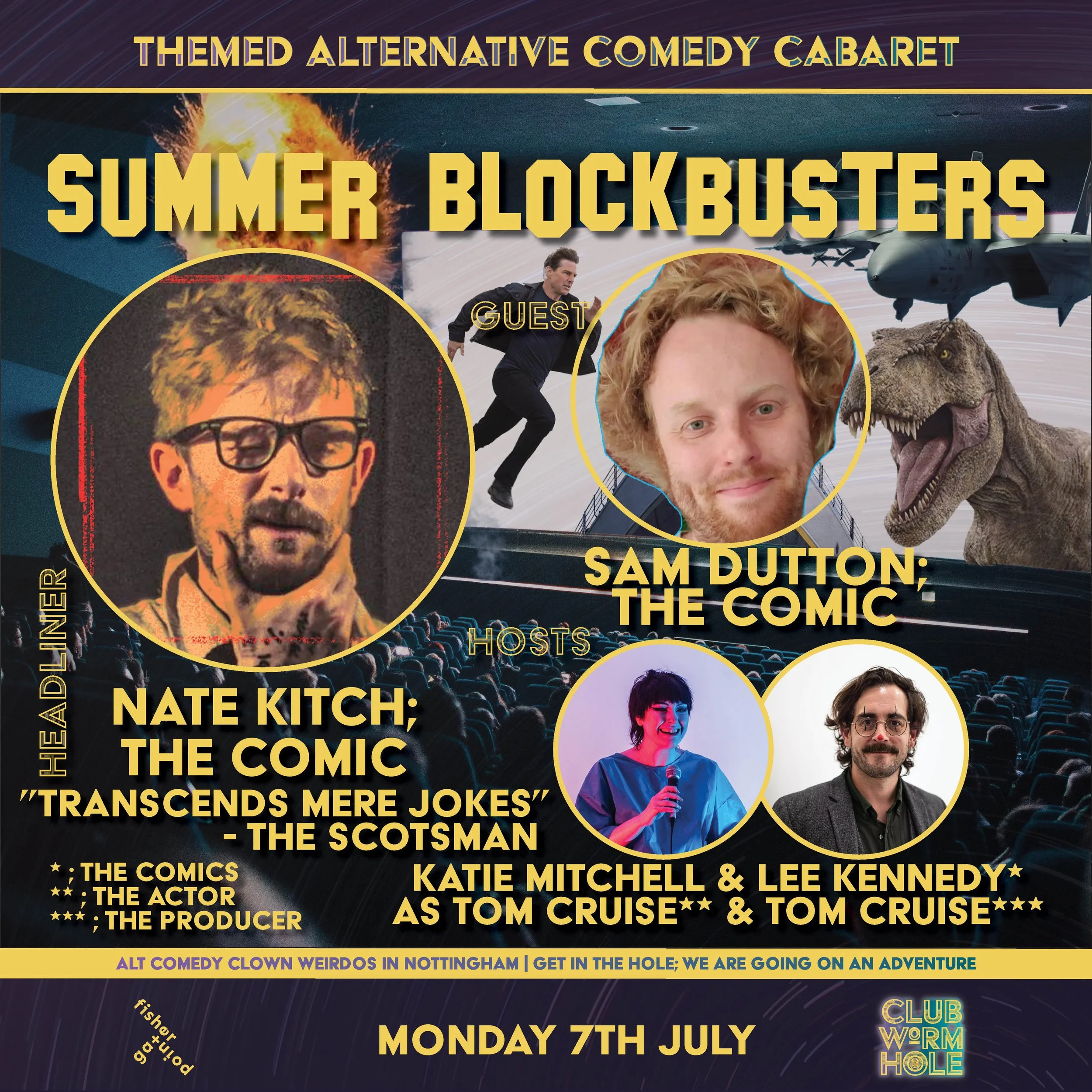 Club Wormhole presents Summer Blockbusters!