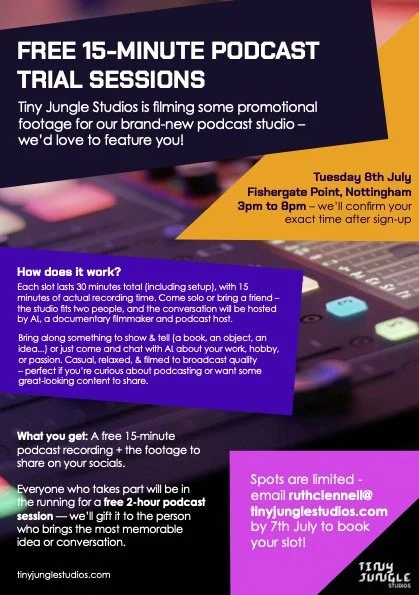 FREE Podcast Trial Sessions