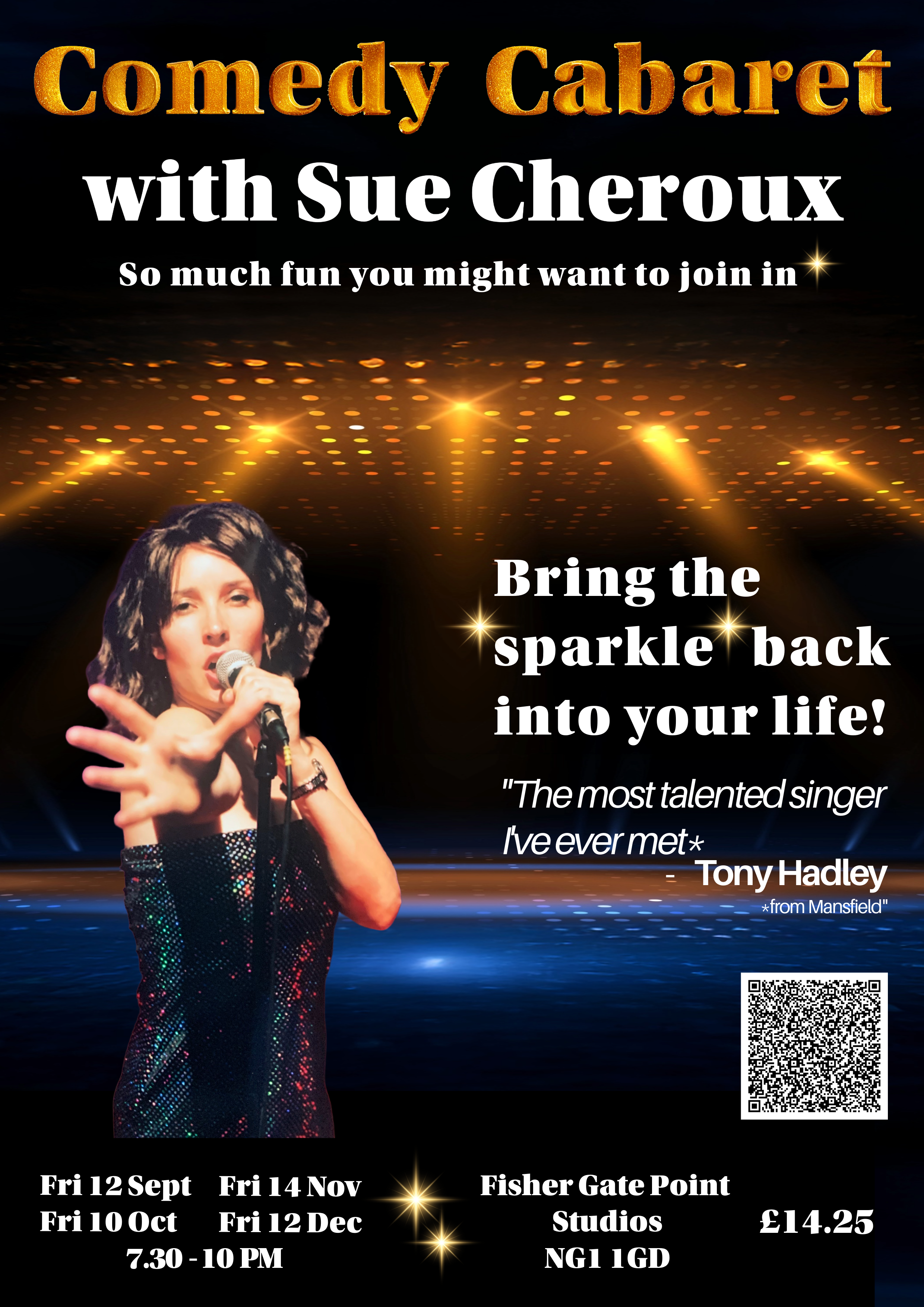 Sue Cheroux Comedy Cabaret
