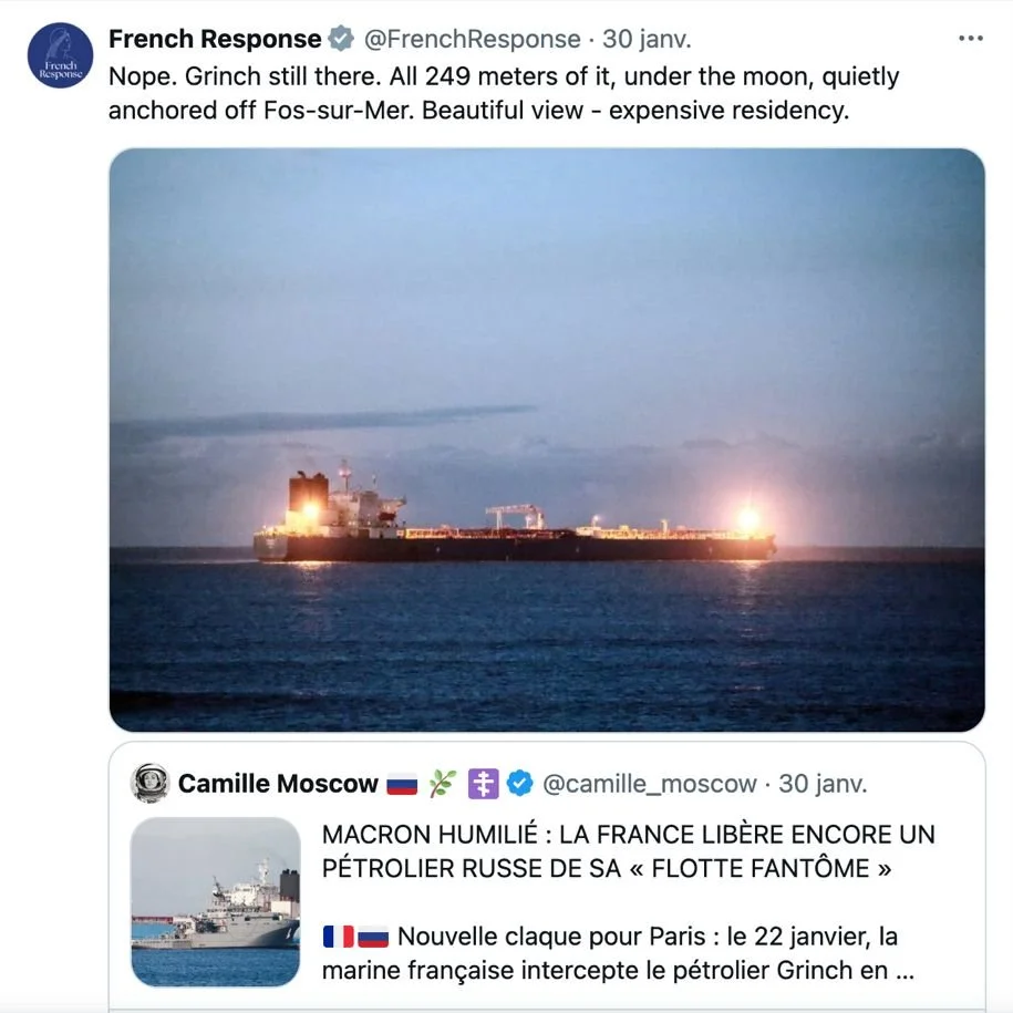 French response ou l’arroseur arrosé