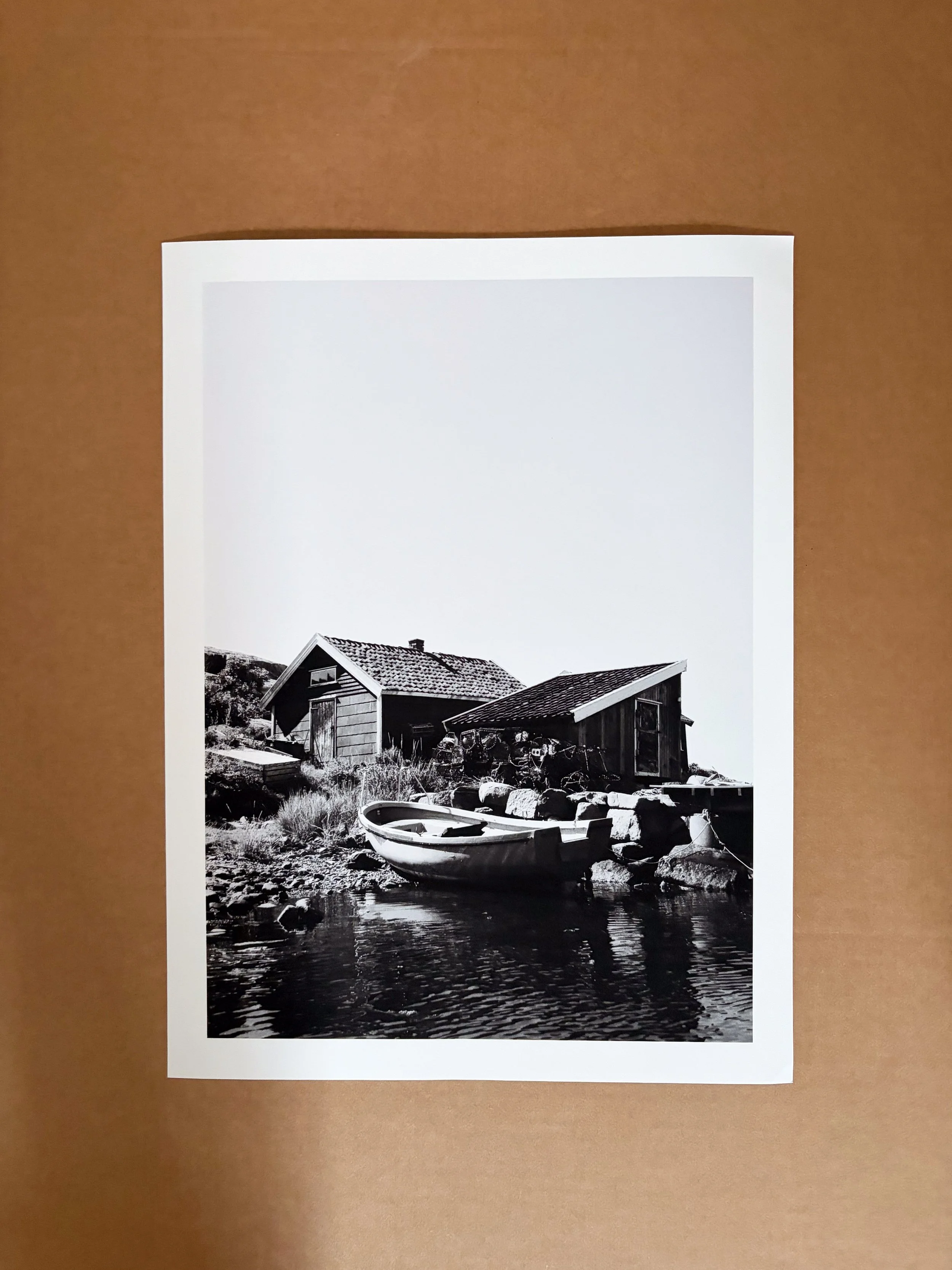 Landstigning Fine Art Print 30 x 40 cm